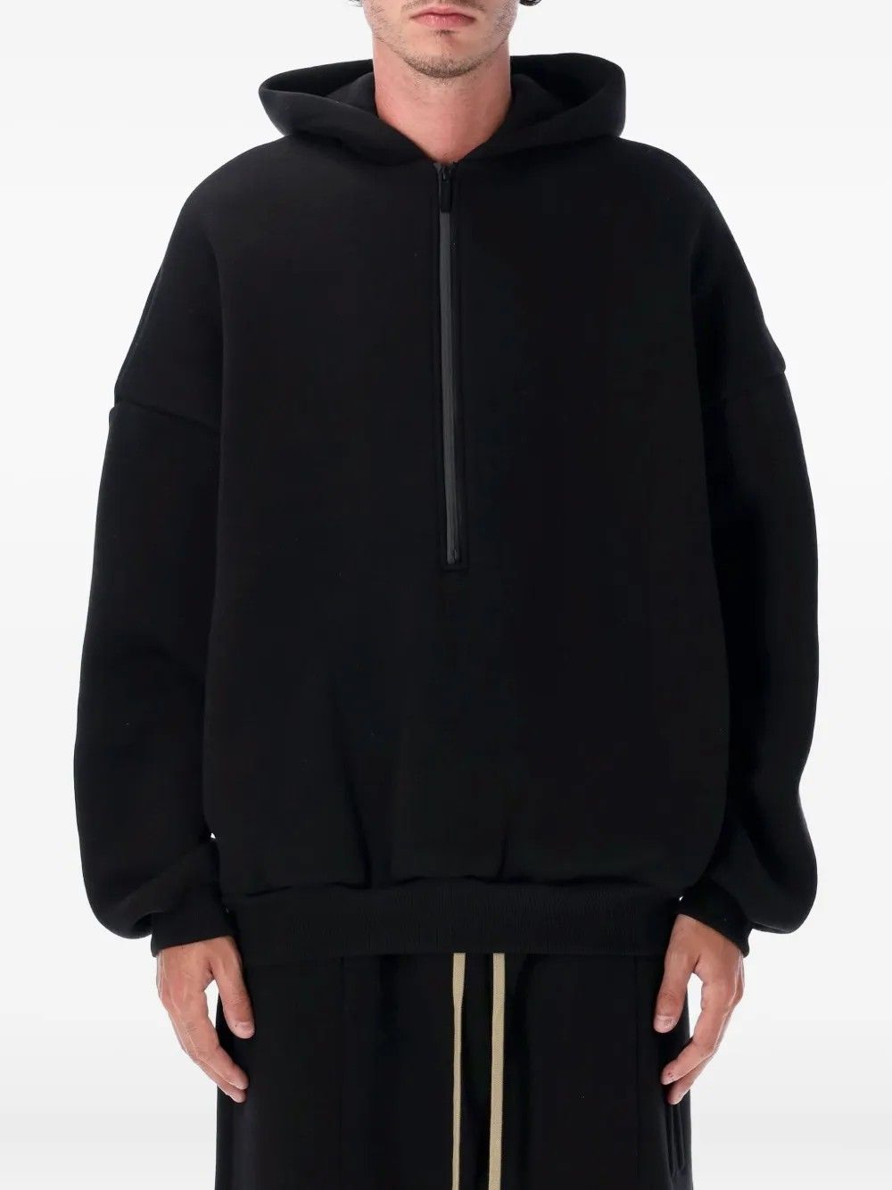 ATHLETIC HALFZIP HOODIE #BLACK  FEAR OF GOD Capispalla FG25FW12-123FLC-001