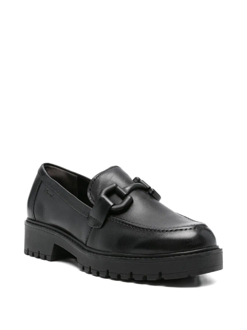 MOCASSINI BLACK LEATHER #003 TAMARIS  Scarpe 1-24733-45