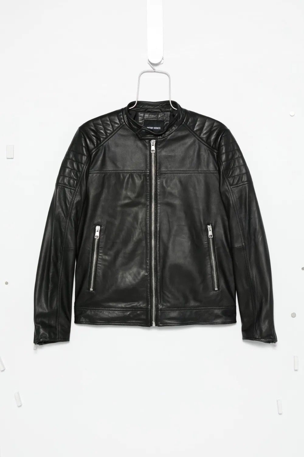 COAT SLIM FIT NERO #9000 ANTONY MORATO Capispalla MMLC00089 FA200005