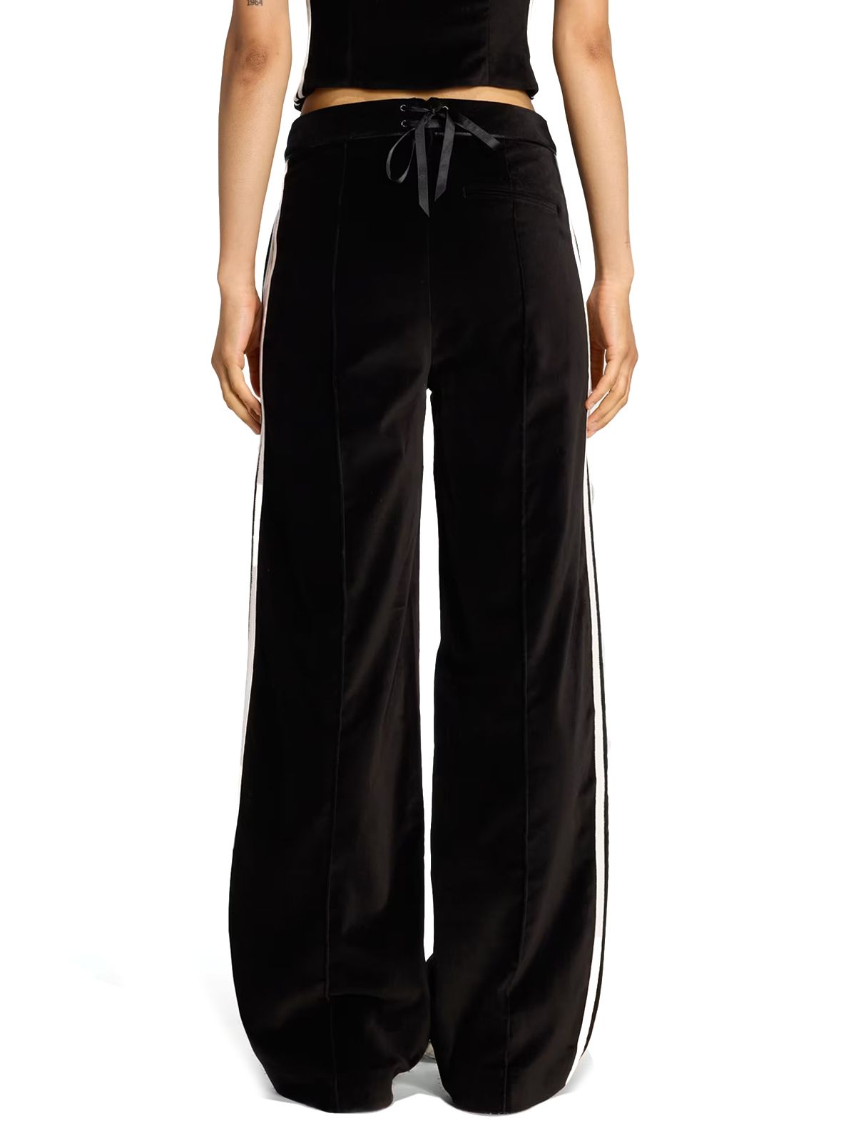 VELVET PANTS #BLACK ADIDAS ORIGINALS Trousers KF2304