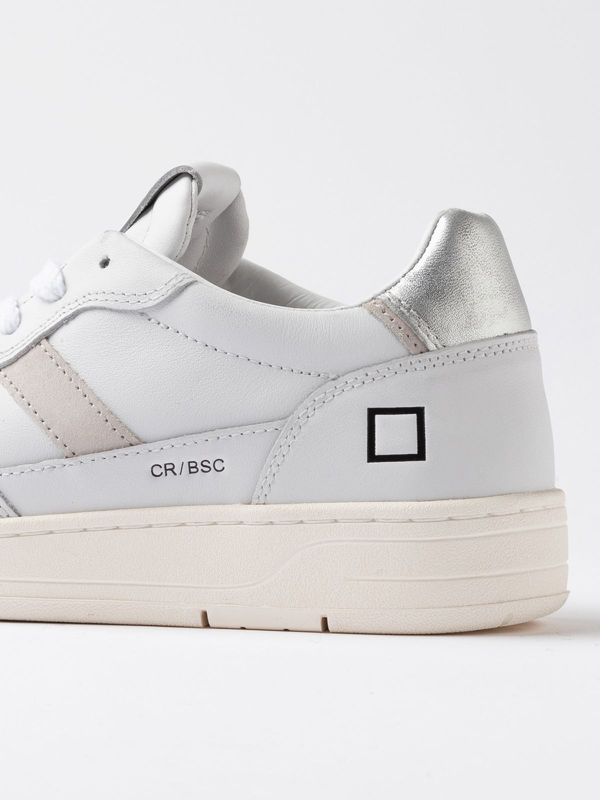 COURT 2.0 BASIC #WHITE-SILVER D.A.T.E. Shoes W431 C2 BA WS