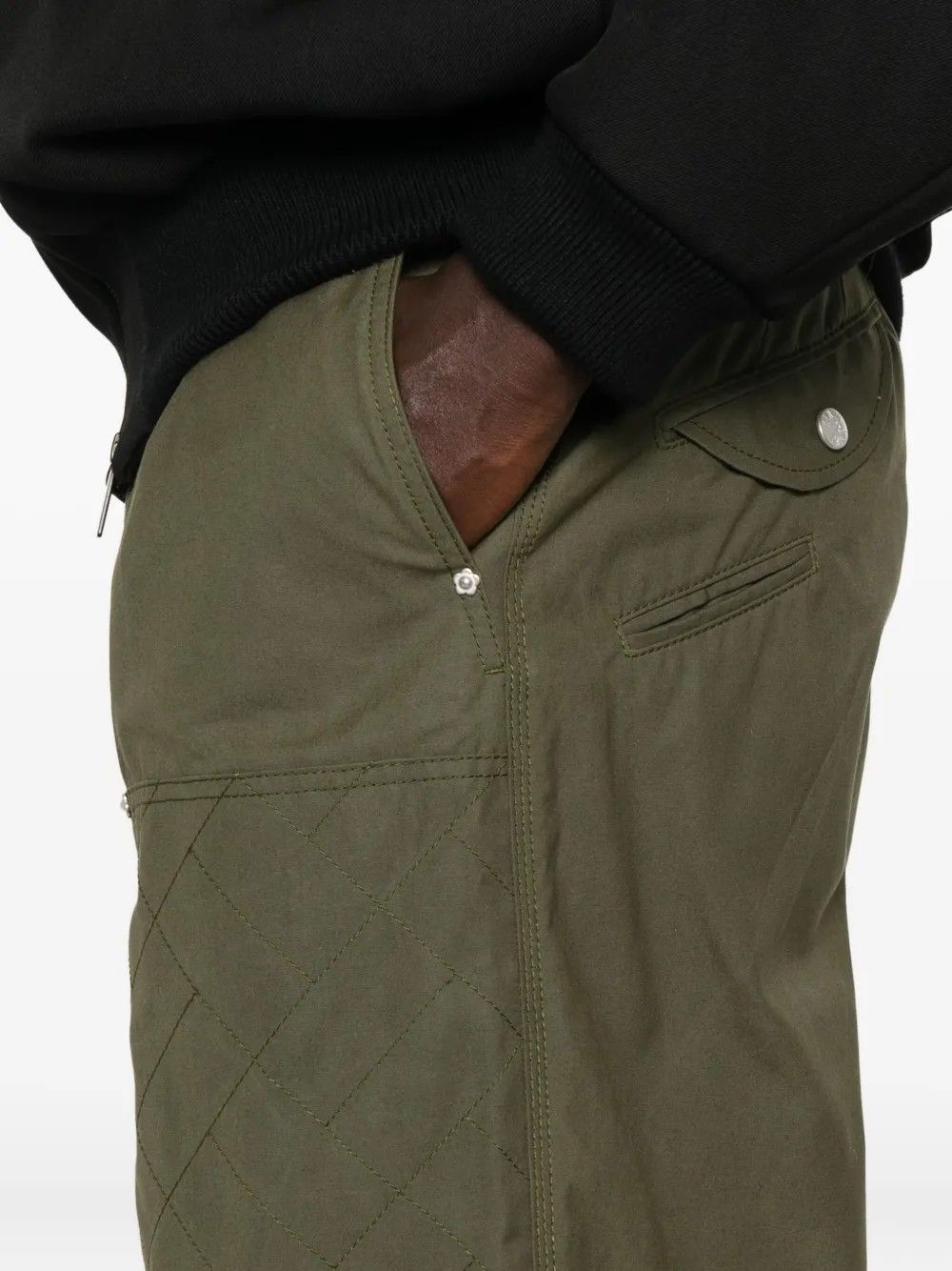 PANTALON KAKI FONCE #51 KENZO Trousers FF65PA2469HD