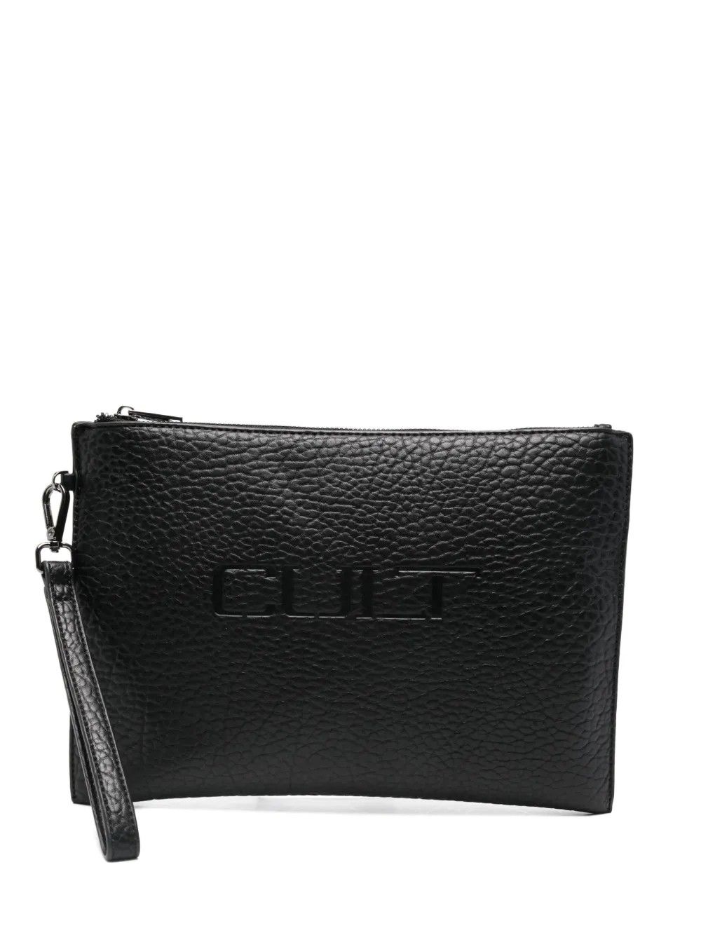 FLAT POUCH W/HANDLE DAVID BLACK #999 CULT Borse X4FPMX55006A999