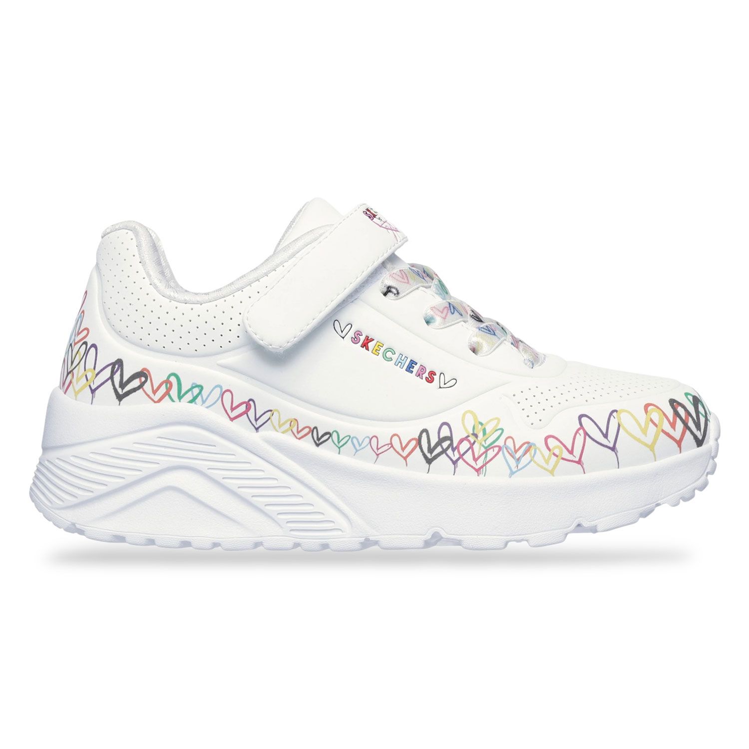 WMLT UNO LITE HEAERT CRAZE #WHITE SKECHERS Shoes 314091L