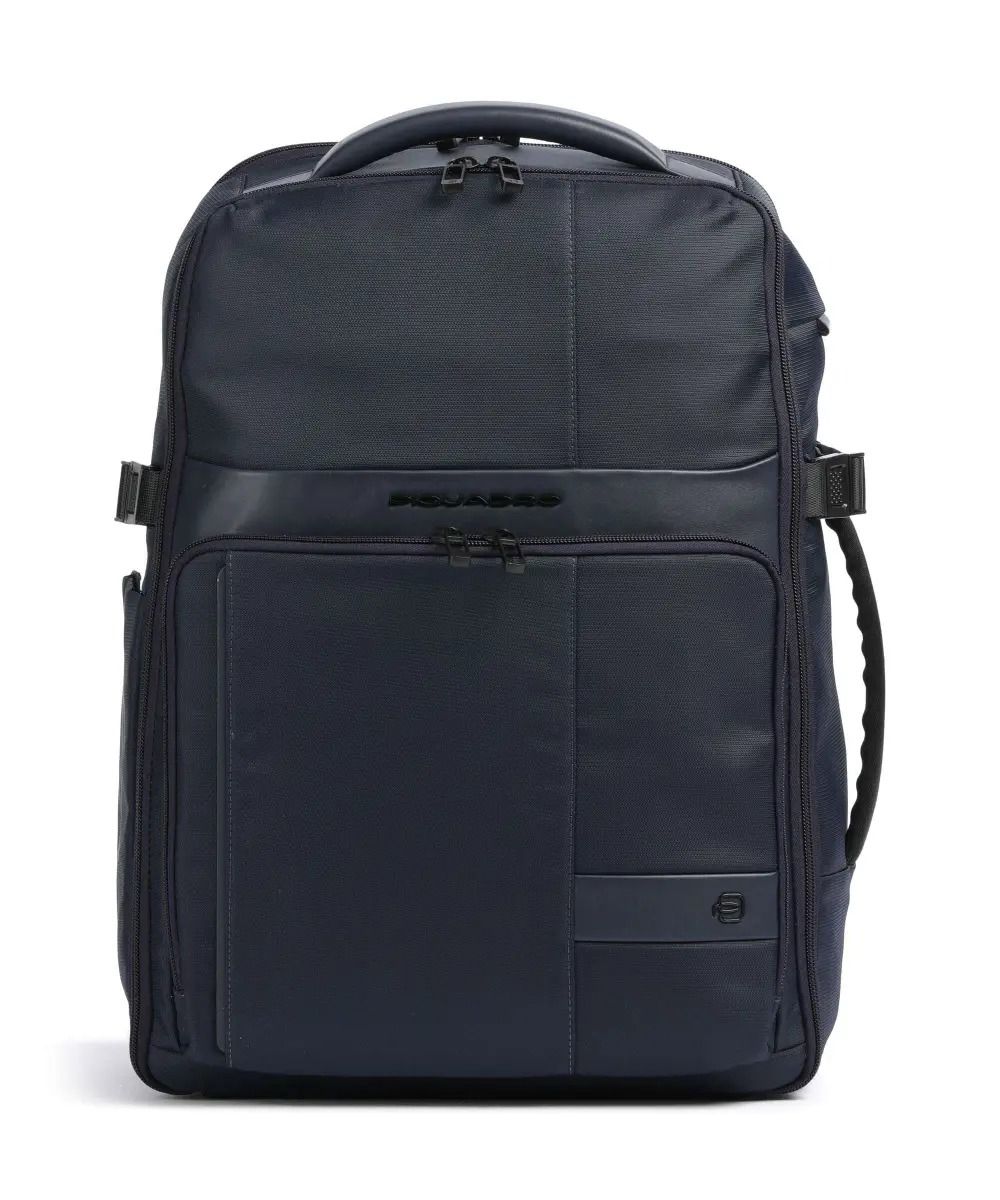 ZAINO PORTA PC 15,6 TESS/PELLE #BLU PIQUADRO Bags CA6865W129/BLU
