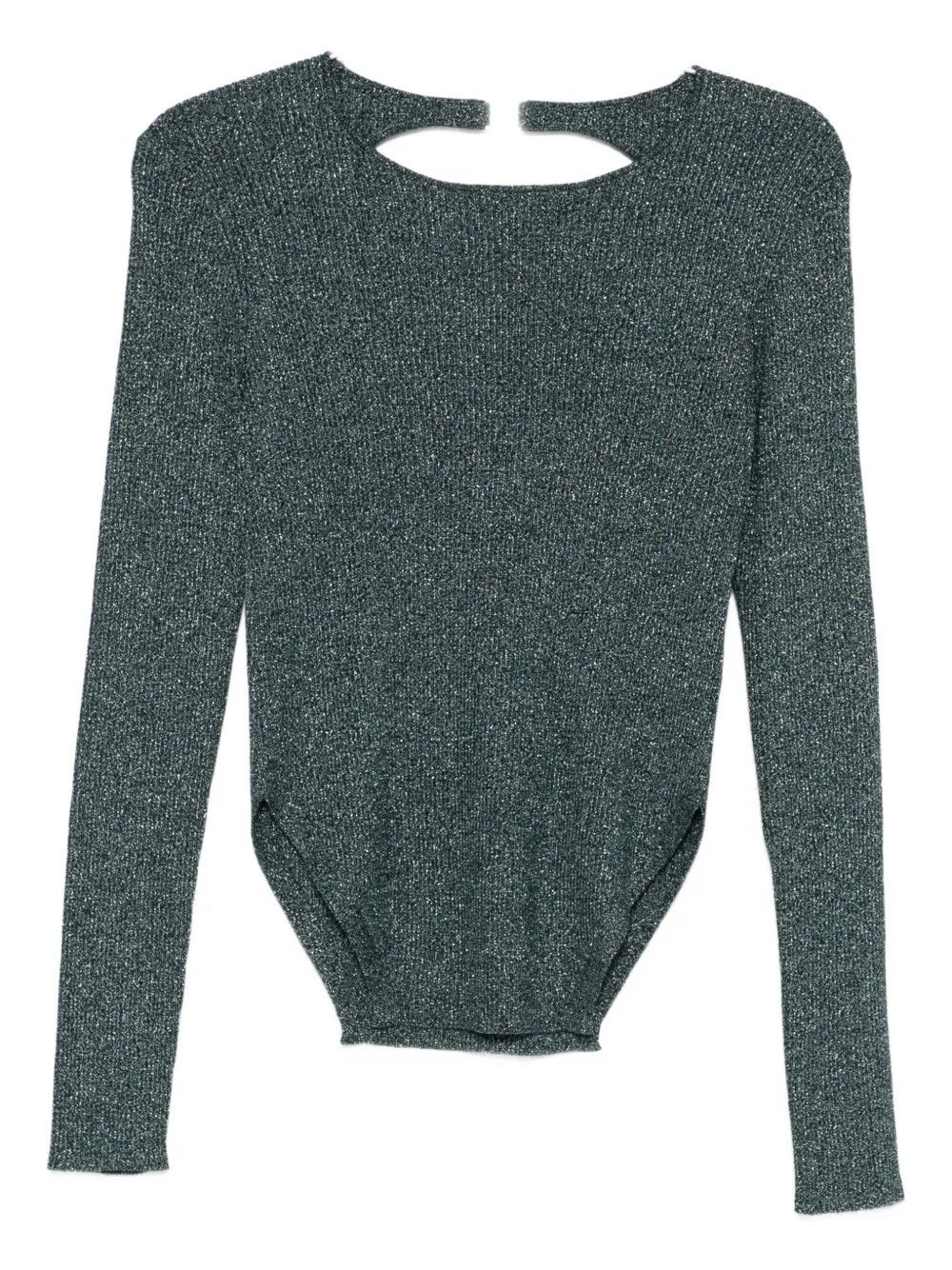 MAGLIA D.GREEN SHINY #F4N1 PATRIZIA PEPE Maglieria 2K0358 K272 F4N1