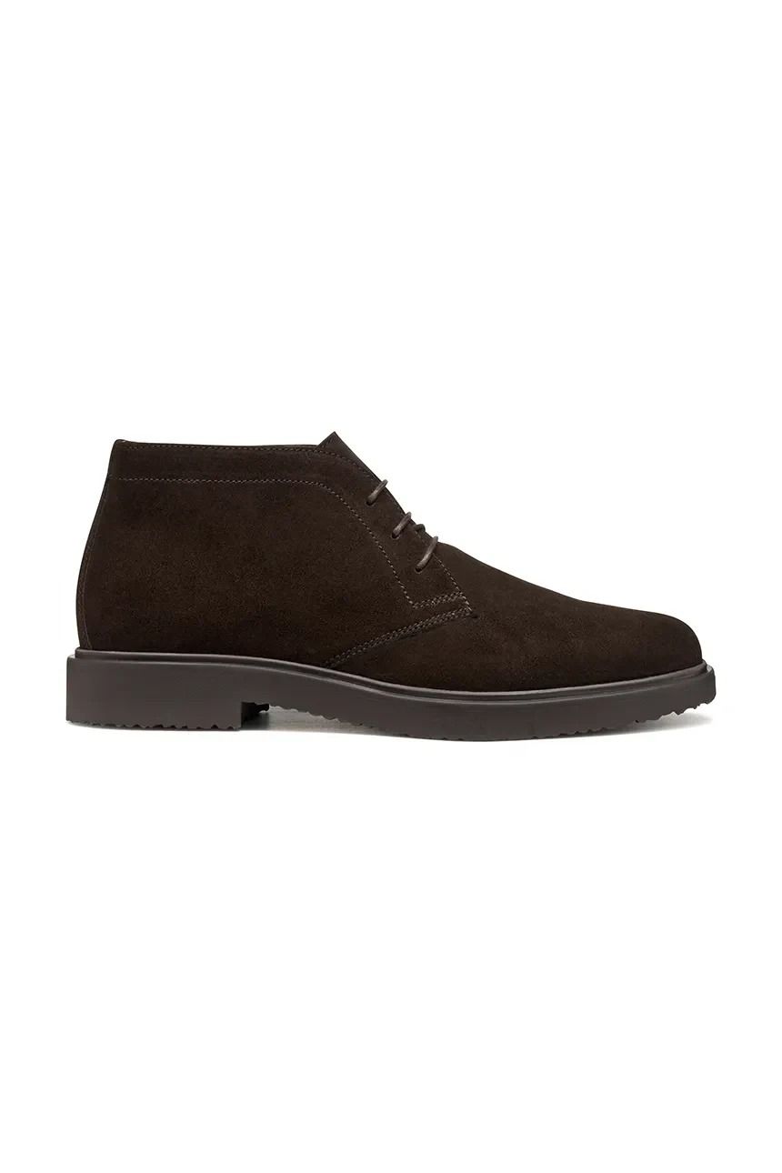 U MASSIMIANO A SCAM. DK BROWN #C6006 GEOX Scarpe U46H9A 00022 C6006