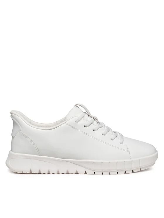  D FLEXTRIDE PLUS WHITE #C1000 GEOX Scarpe D567SA 09B15 C1000