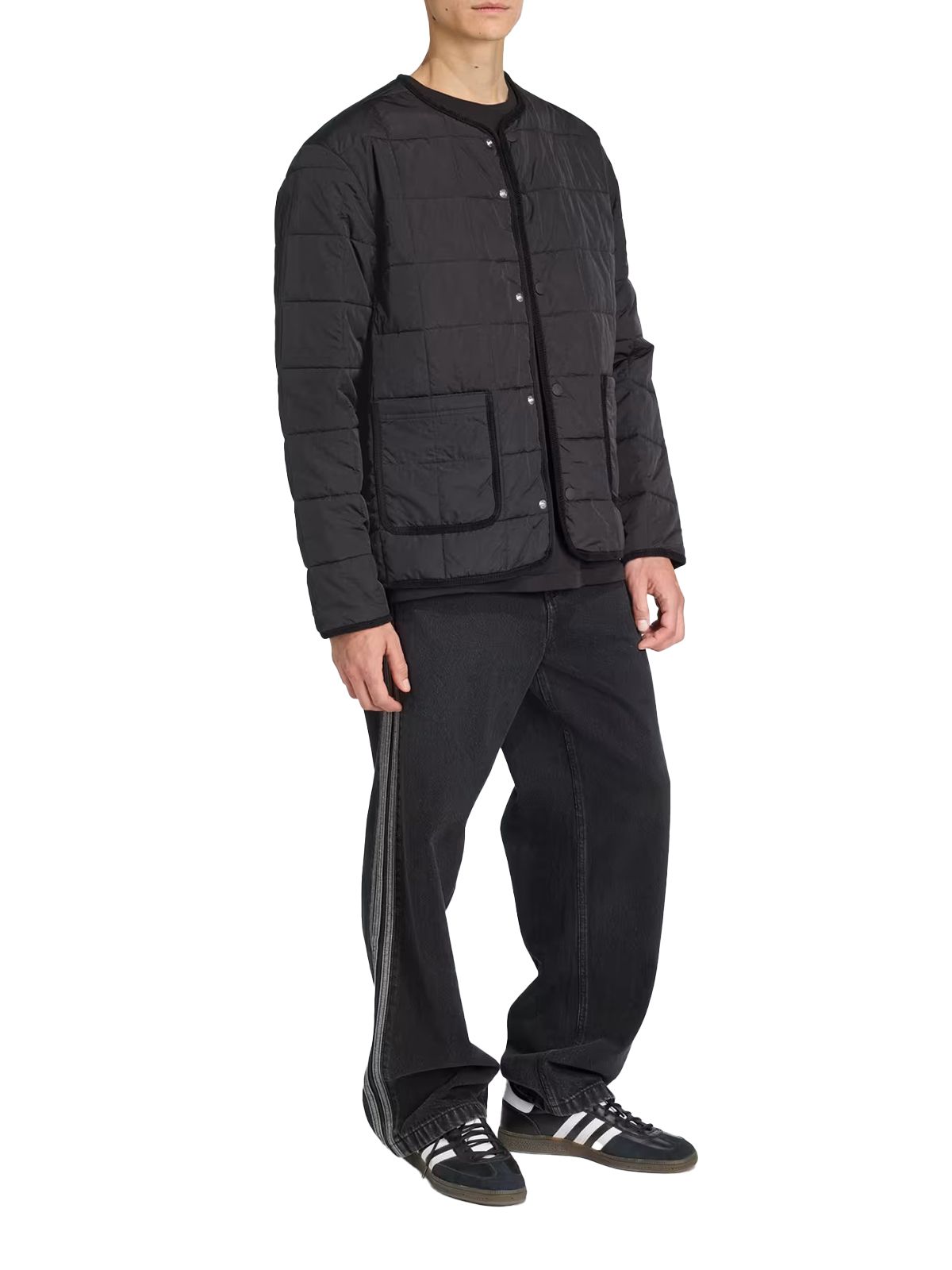 QUILTED JKT #BLACK ADIDAS ORIGINALS Outerwear JW5820