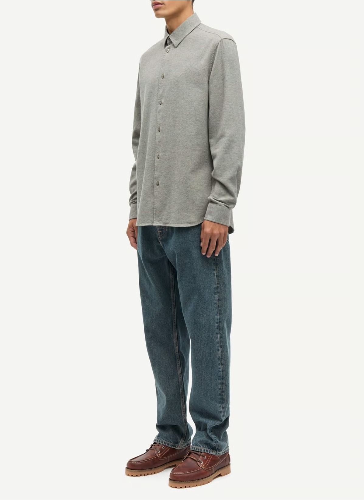 SAEDDIE JEANS 15767 #BURNT OAK SAMSOE Trousers M25300057