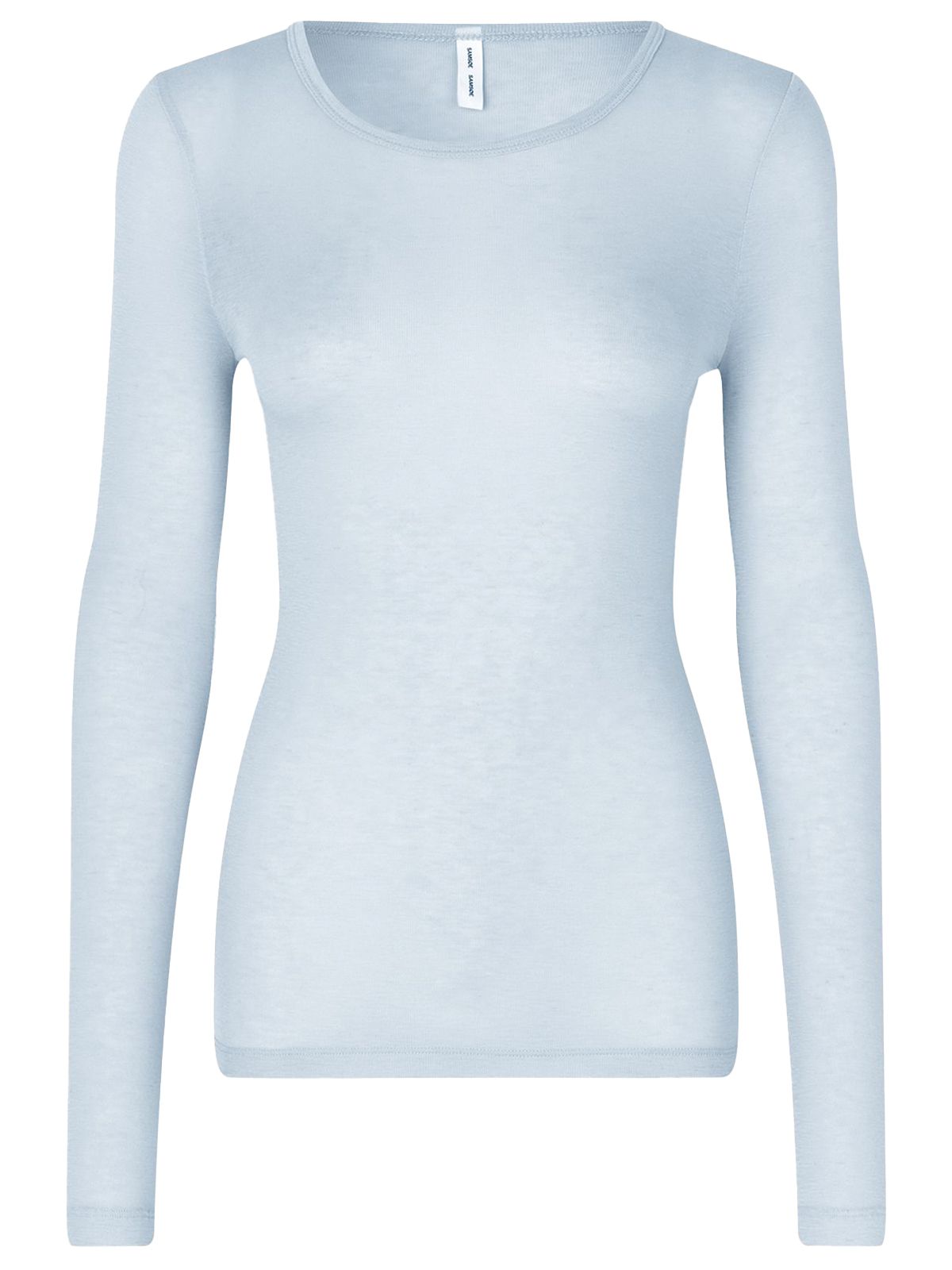 SADOU T-SHIRT LS 15499 #DELLA ROBBIA BLUE SAMSOE T-shirt F10000014