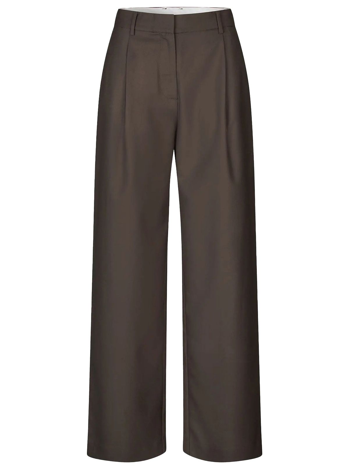 SAAGNETA TROUSERS 14930 #BLACK COFFEE SAMSOE Trousers F24300017