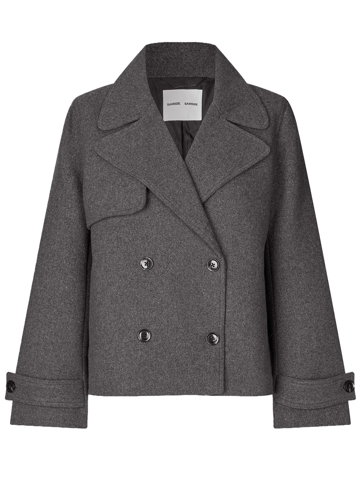 SAMARTA JACKET 15771 #DARK GREY MEL. SAMSOE Capispalla F25300154