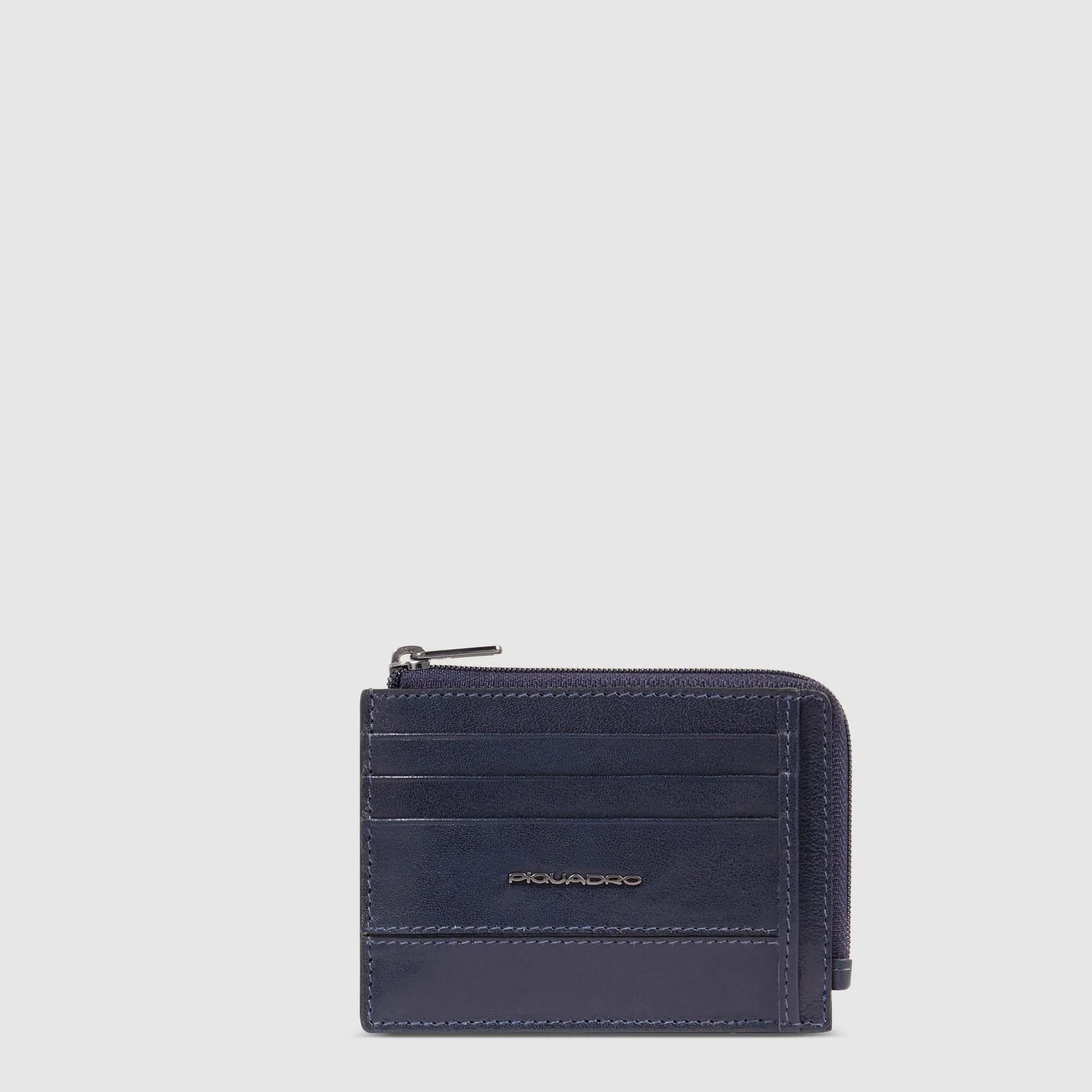BUSTINA  PORTA CARTE DI CREDITO #BLU PIQUADRO Accessories PP4822W136R/BLU