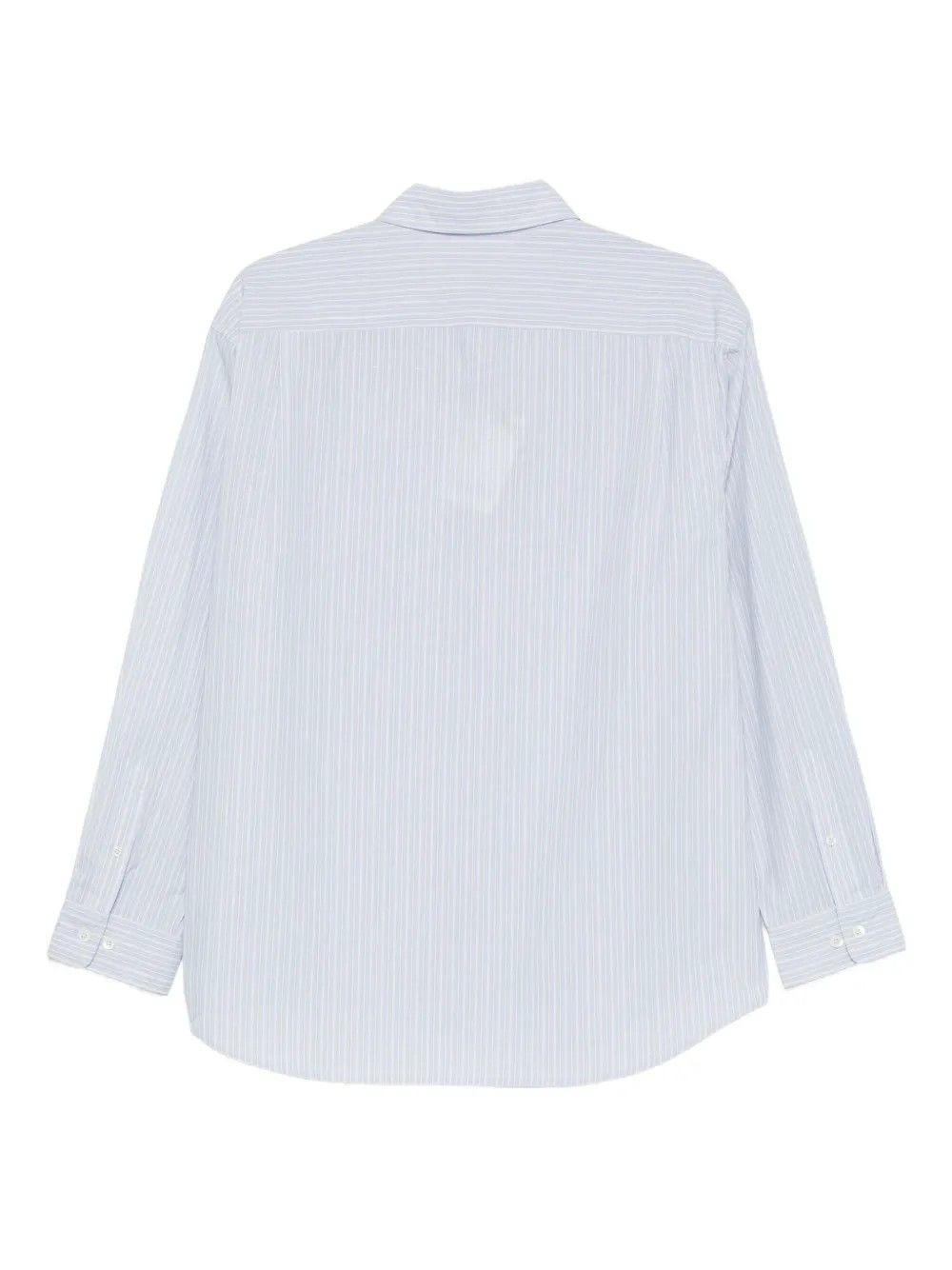 UNISEX INFORMAL SHIRT #BLUE GREY STRIPE DUNST Shirt UDSH5C102B1