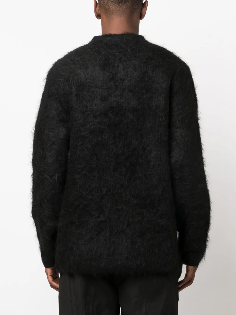 HARU SWEATER #BLACK ALPACA SEFR Maglieria MFW24HARUBLA