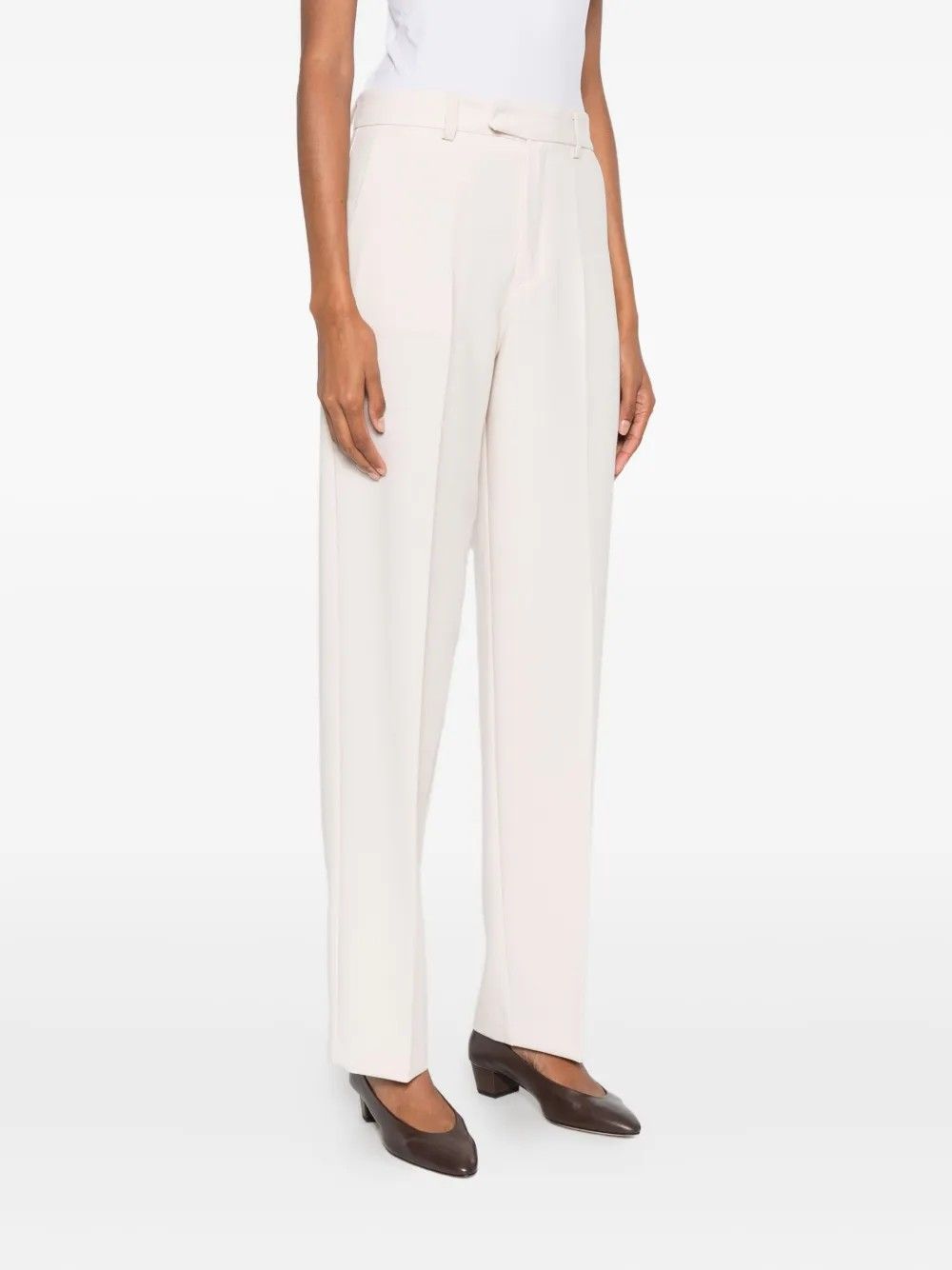 TROUSERS #IVORY RAME Pantaloni MFPAN04 TPO0424