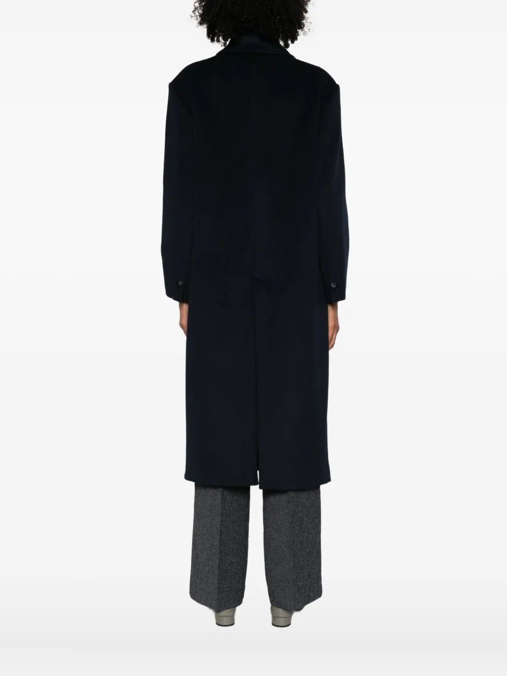 COAT #DARK BLUE RAME Capispalla MFCAP05 TWL0334