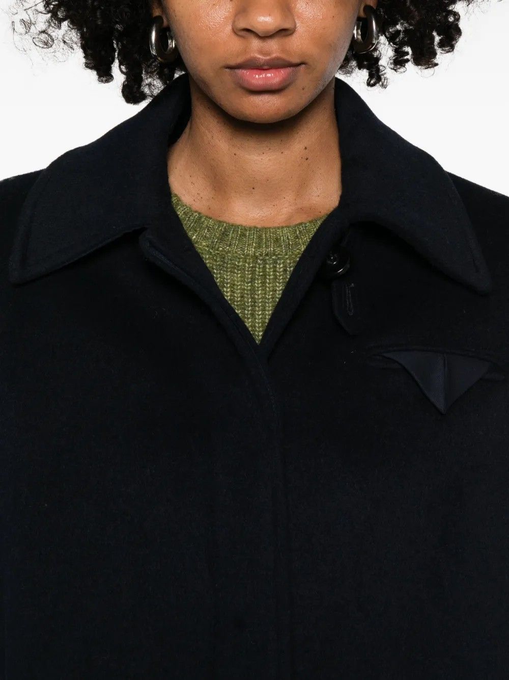 COAT #DARK BLUE RAME Capispalla MFCAP05 TWL0334