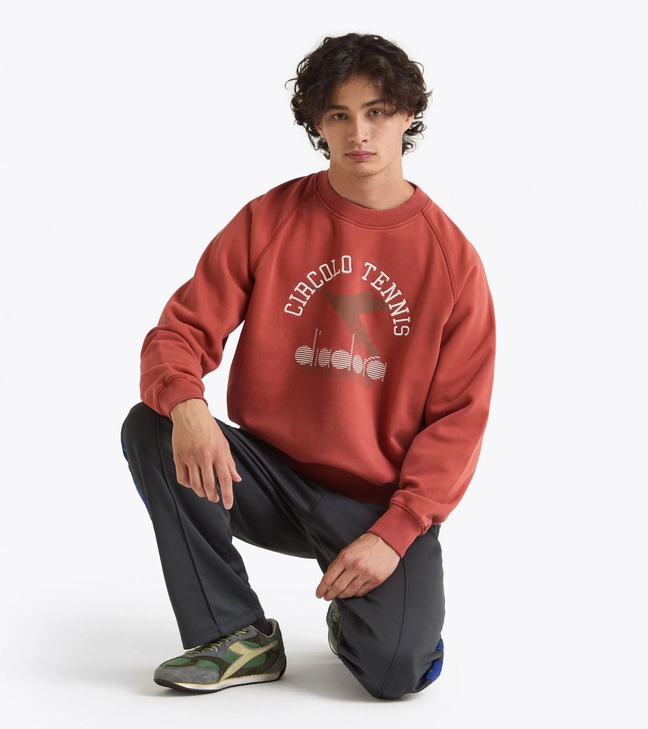 SWEATSHIRT CREW LEGACY MARRONE #30167 DIADORA Jersey 502.182429
