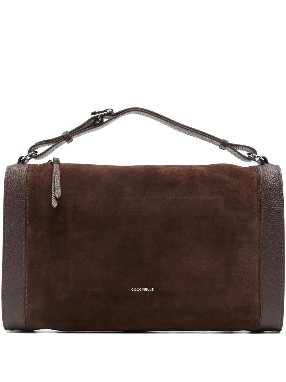 COCCINELLEELINOR SUEDE BI BRUNETTE #W20 COCCINELLE Bags E1TL6120201