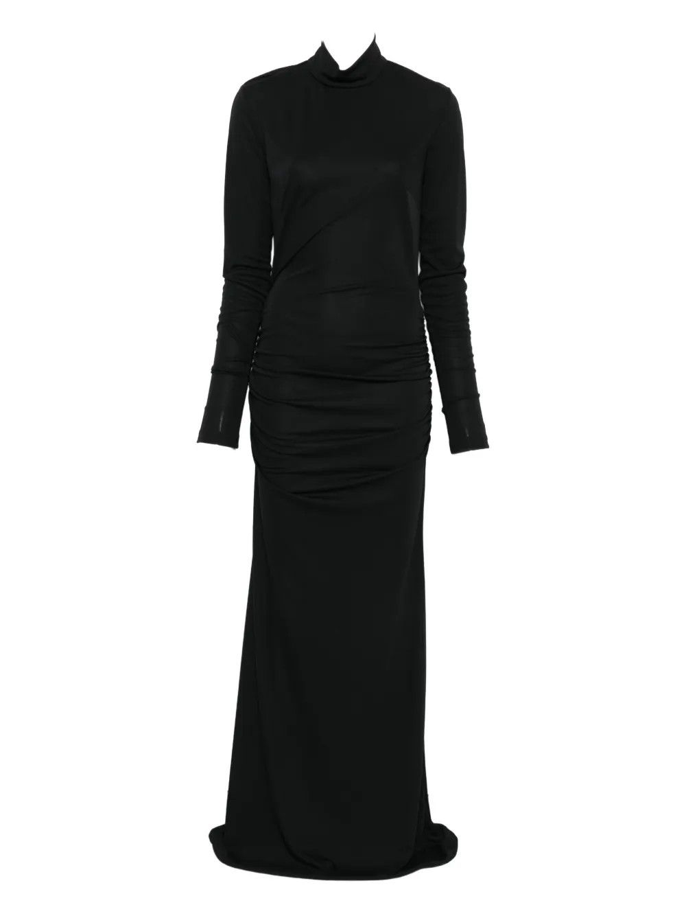 LONG DRESS FLEUR BLACK #20336 ANIYE BY Vestiti 181296