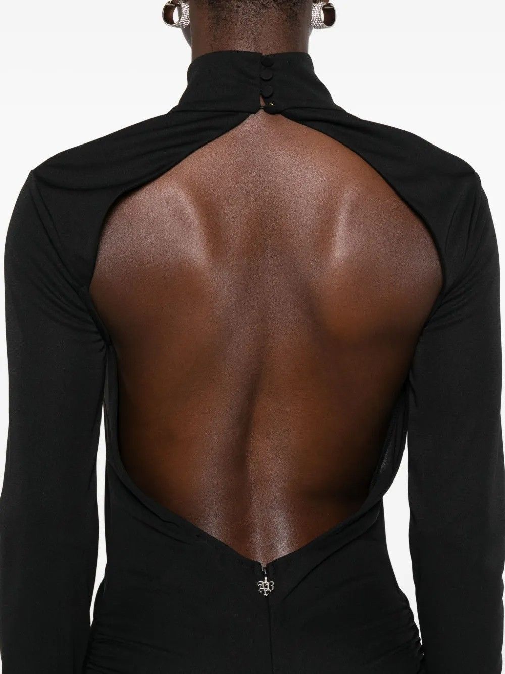 LONG DRESS FLEUR BLACK #20336 ANIYE BY Dress 181296