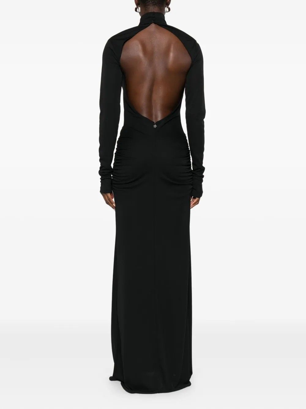 LONG DRESS FLEUR BLACK #20336 ANIYE BY Vestiti 181296