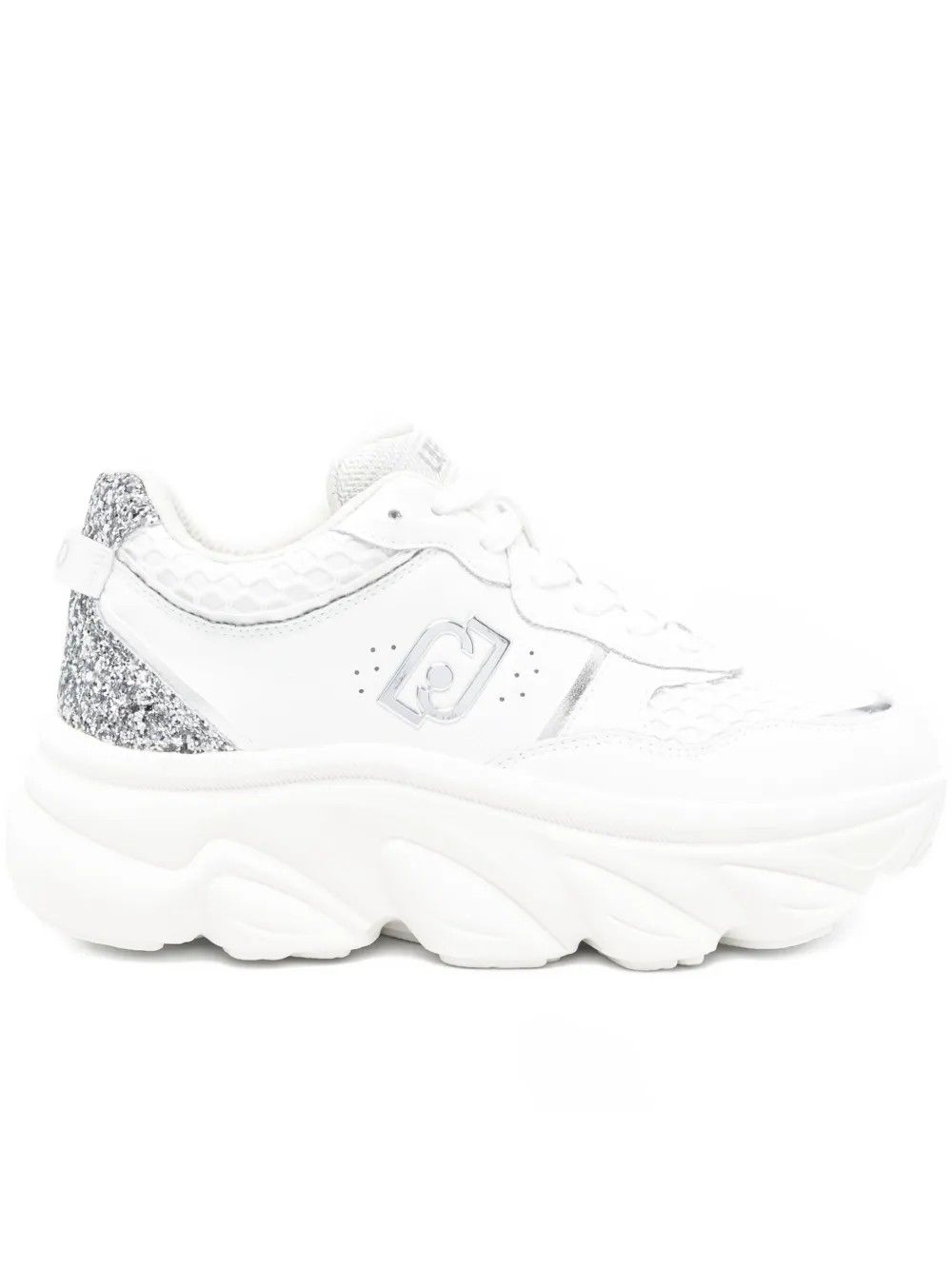 STEFFY 01 TUMBLED LEATHER WHITE #04370 LIU JO Scarpe BF5061PX78304370