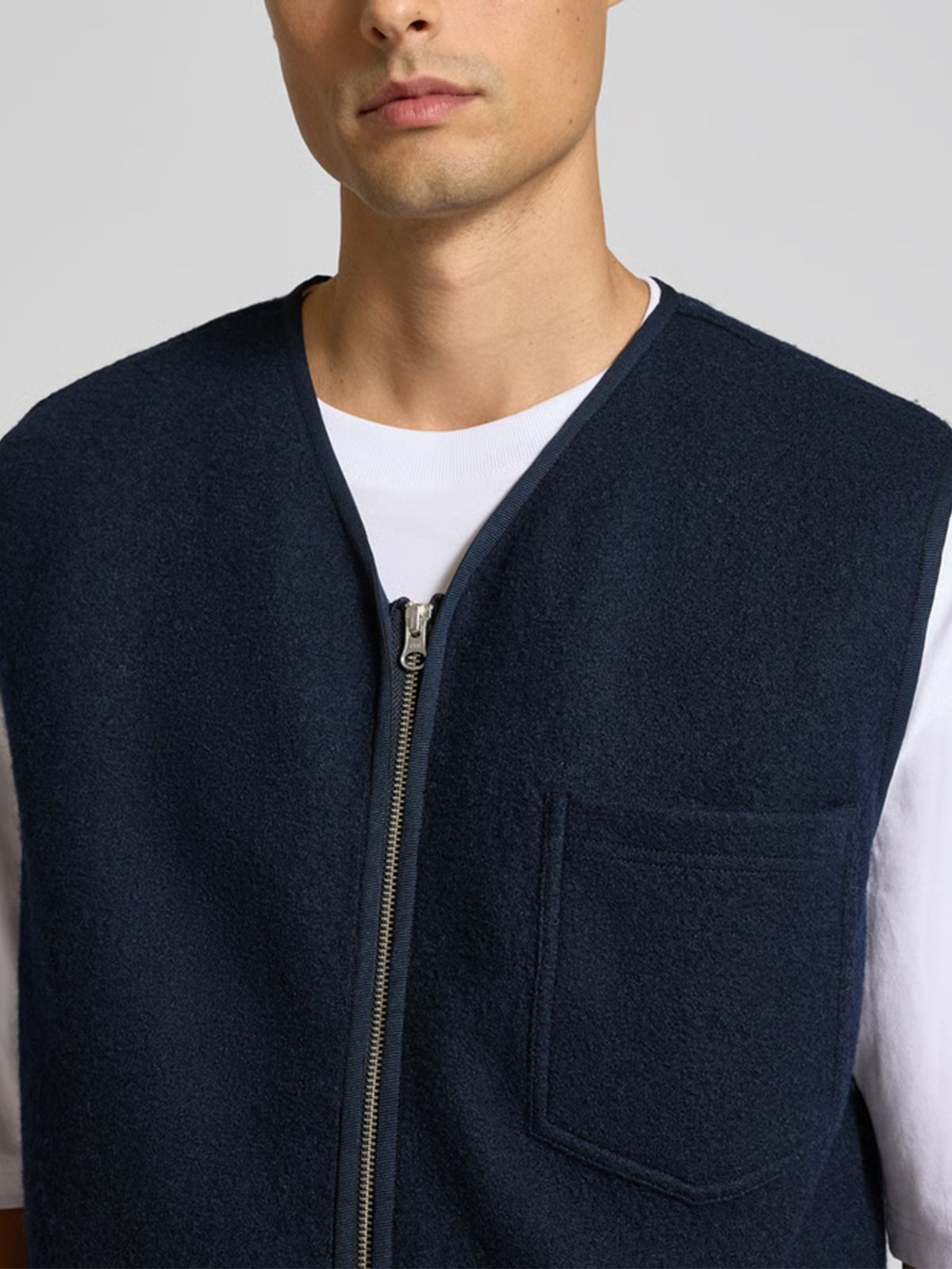 SAHANNES VEST 14612 #SALUTE SAMSOE Outerwear M24400007