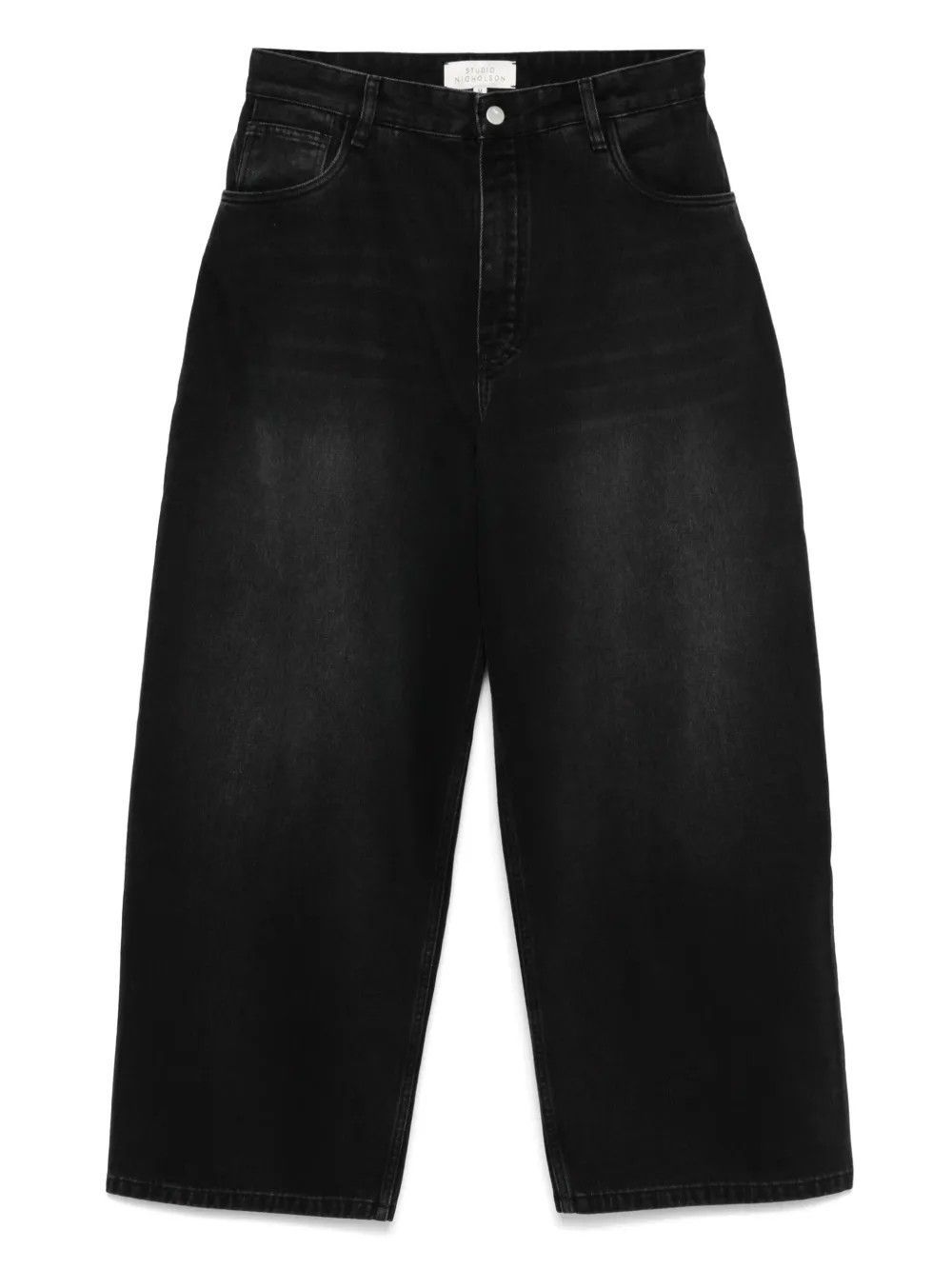VOLUME JEAN #WASHED BLACK STUDIO NICHOLSON Trousers PAOLO SNM 1023