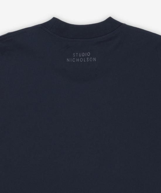 BRANDED SHORT SLEEVE T SHIRT #BLACK STUDIO NICHOLSON T-shirt PIU SNM 1327