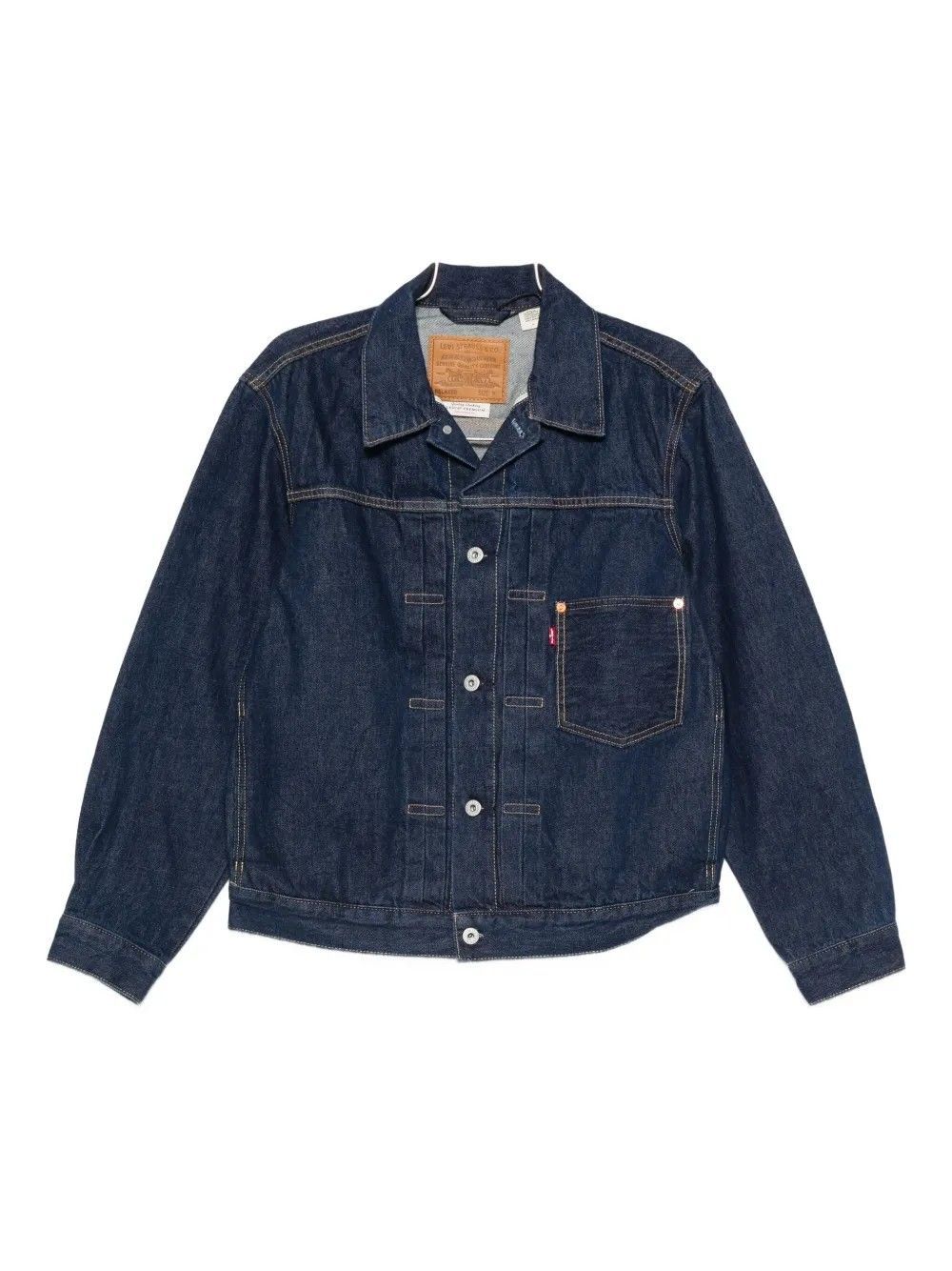 TYPE I TRUCKER NEW SELVEDGE RINSE #NERO LEVI'S Outerwear A3174 0030