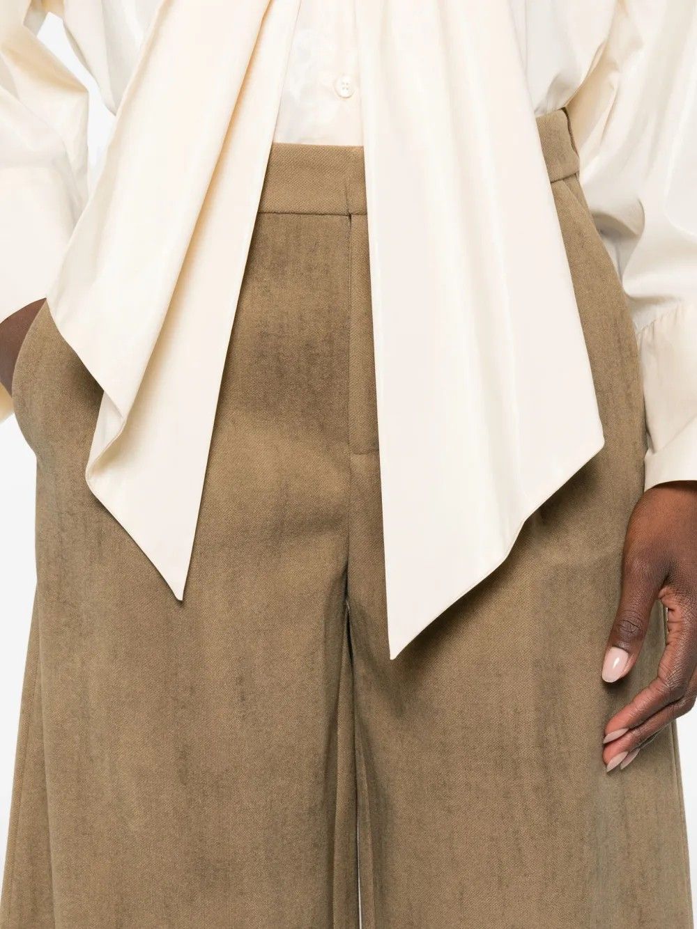 PANTALONE #VERDE ELEH Pantaloni 250122