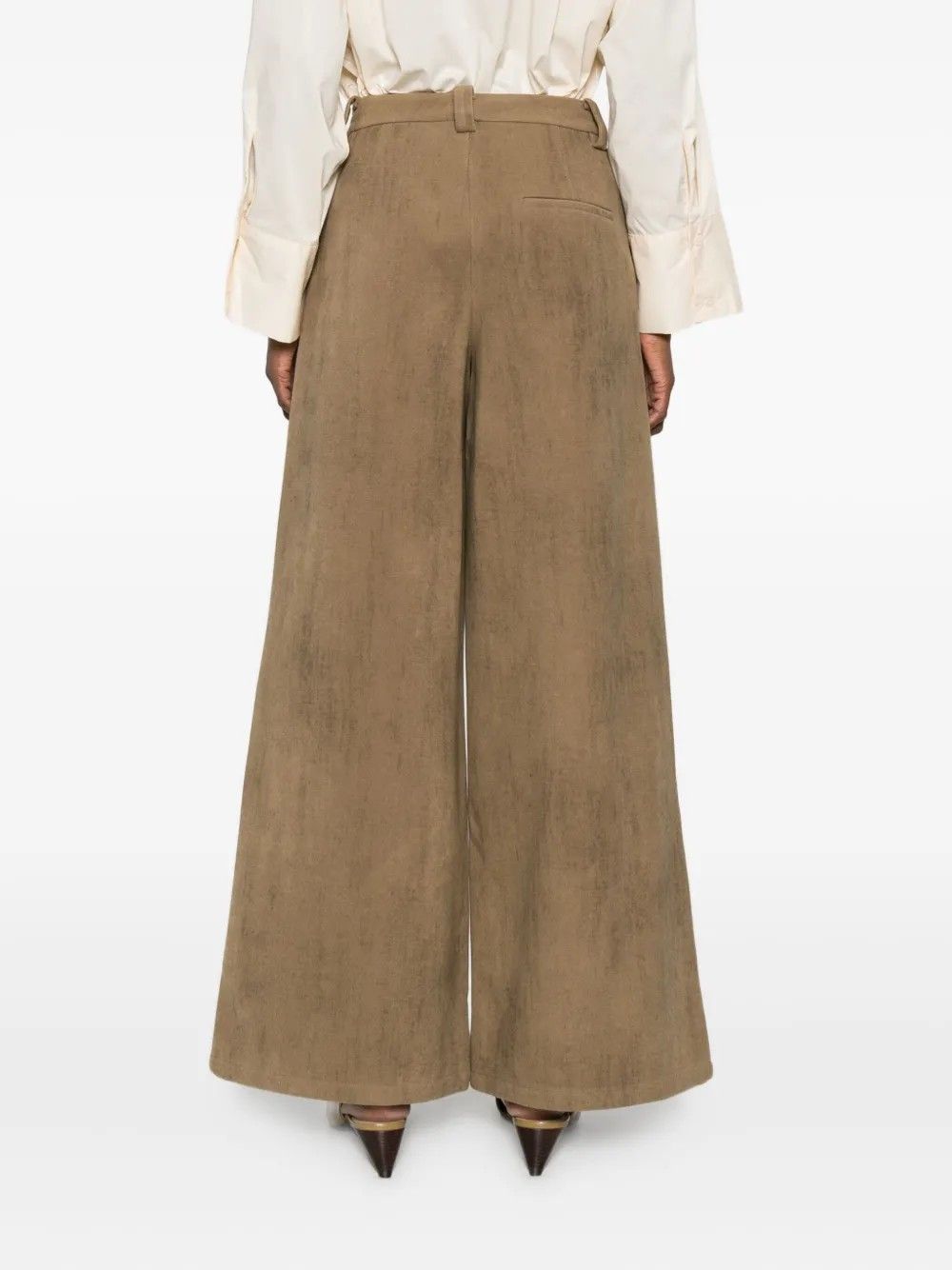 PANTALONE #VERDE ELEH Pantaloni 250122