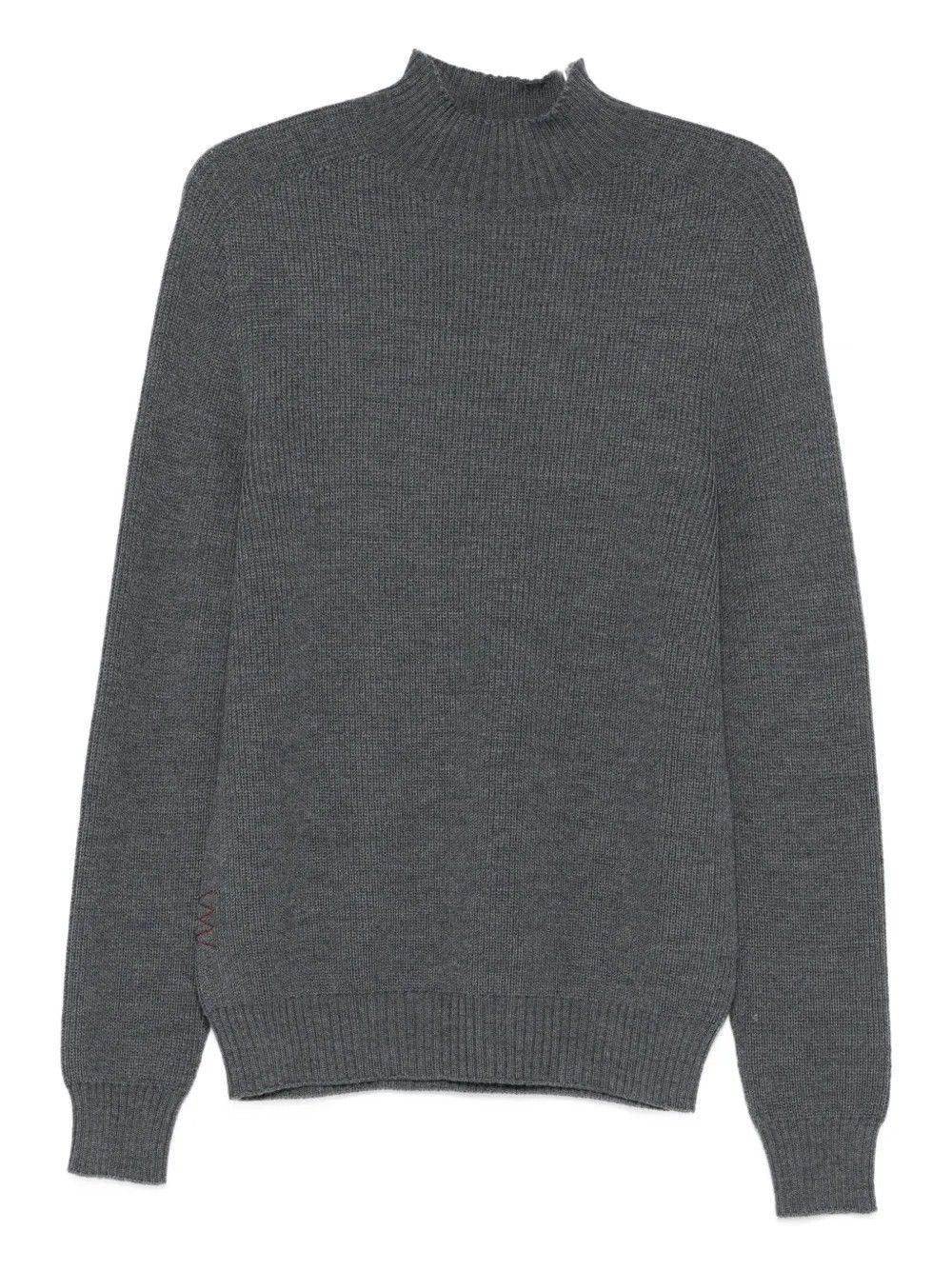 KNITWEAR #ANTRACITE AMARANTO Jersey B9F0042