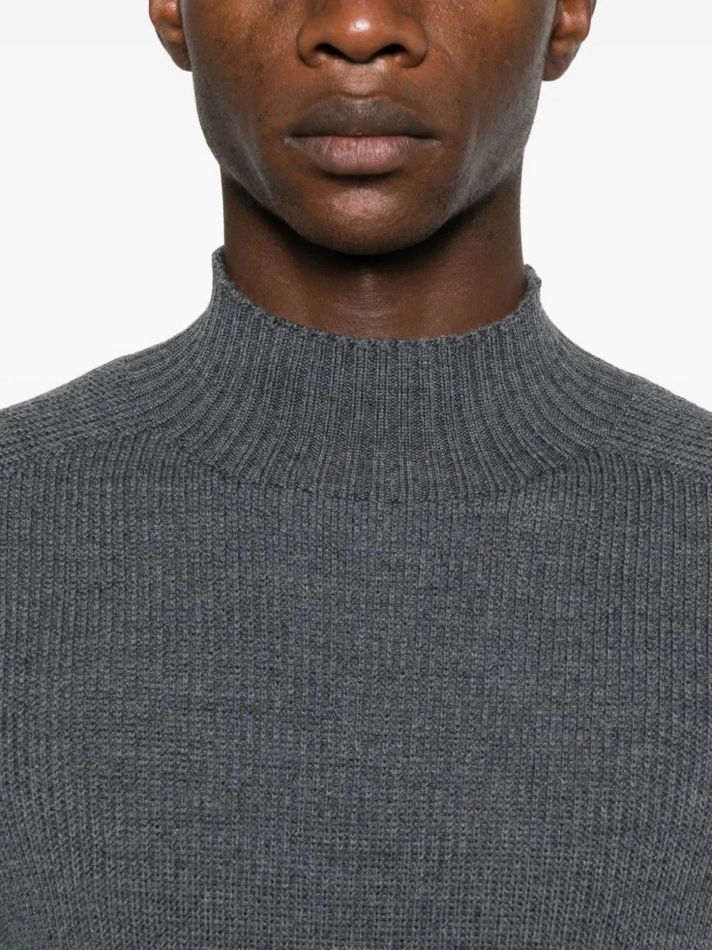 KNITWEAR #ANTRACITE AMARANTO Jersey B9F0042