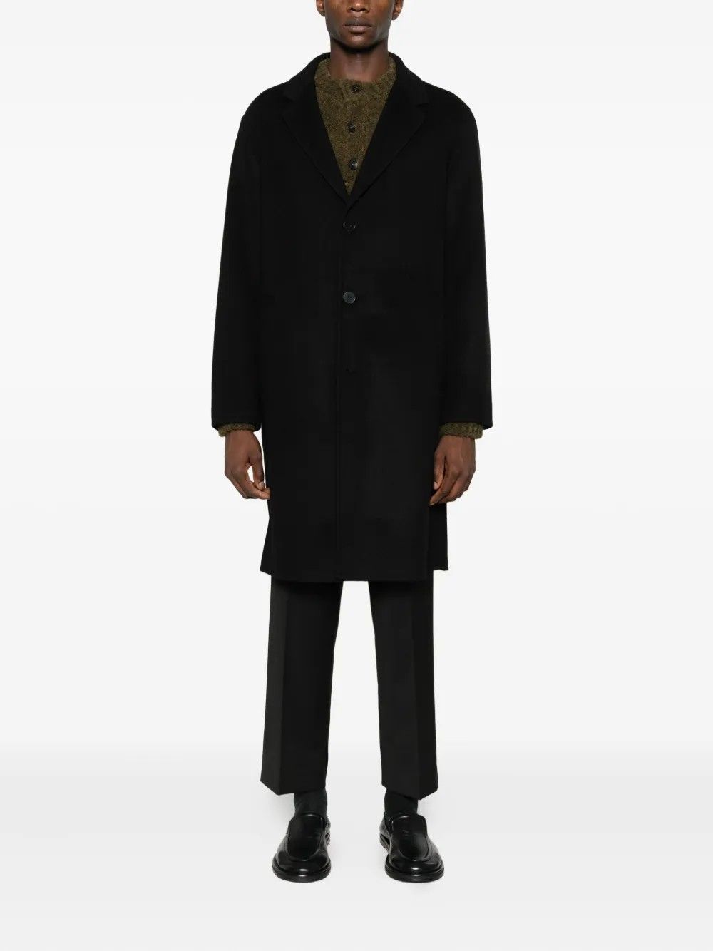 CAPPOTTO #NERO AMARANTO Outerwear B6F0022