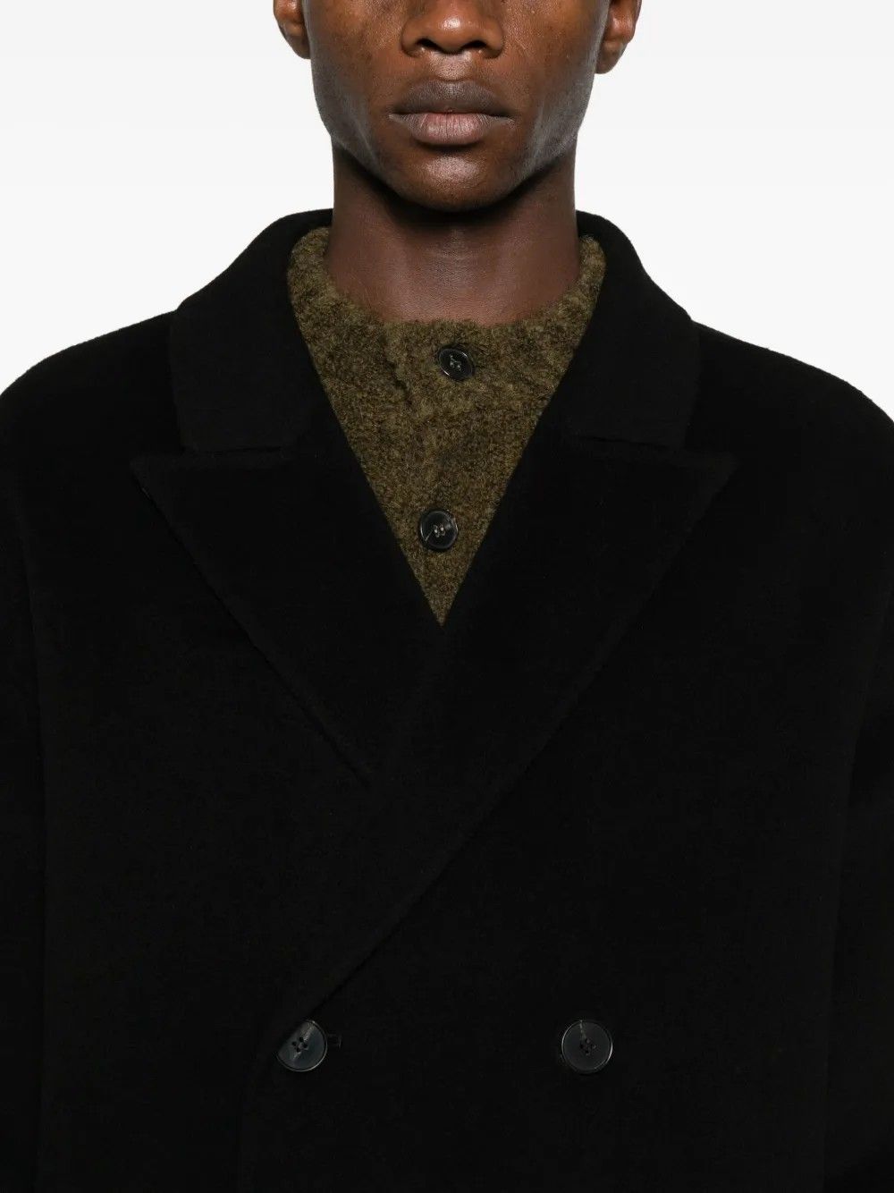 CAPPOTTO #NERO AMARANTO Outerwear B6F0026