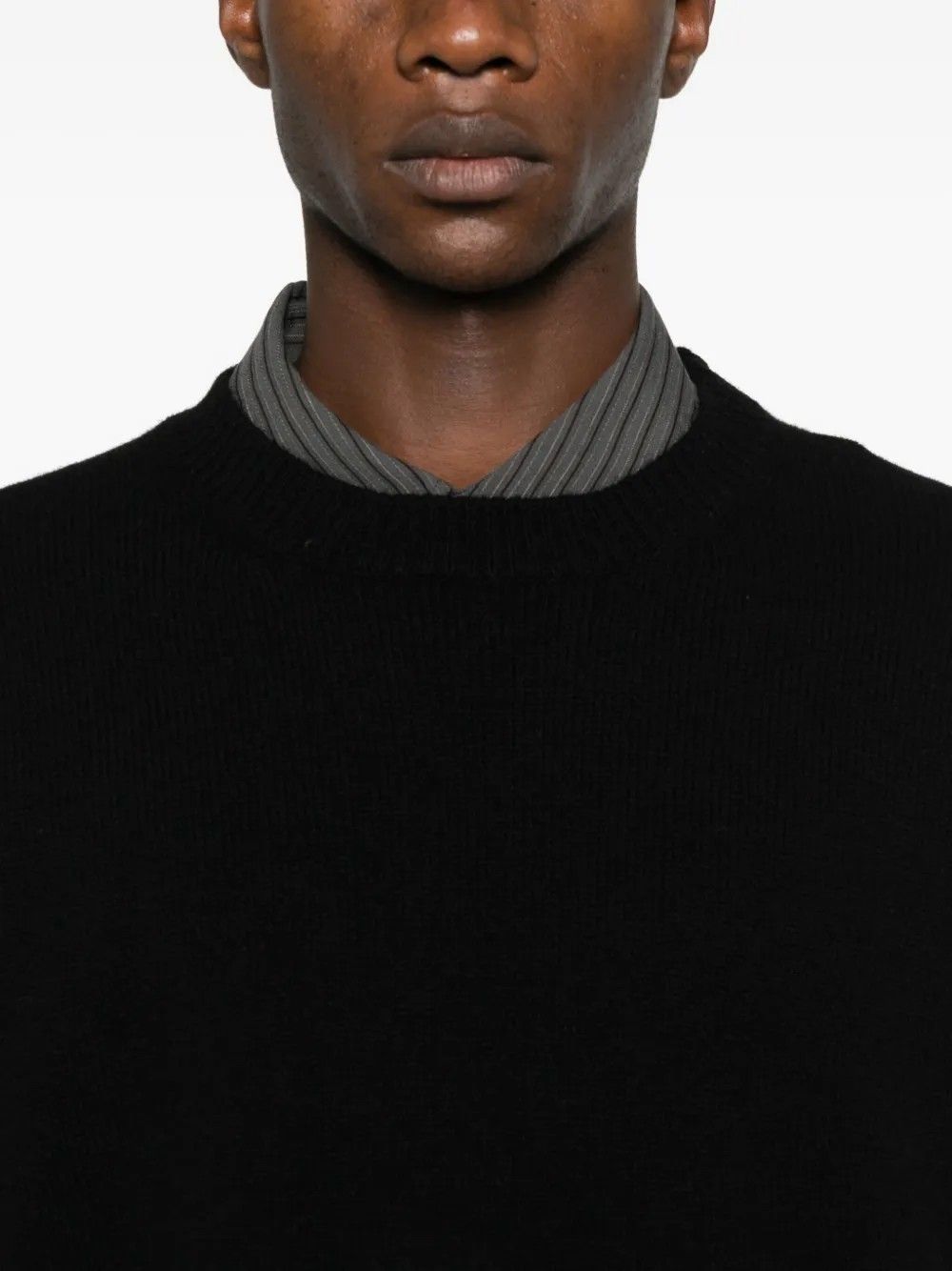 KNITWEAR #NERO AMARANTO Jersey B9F0104