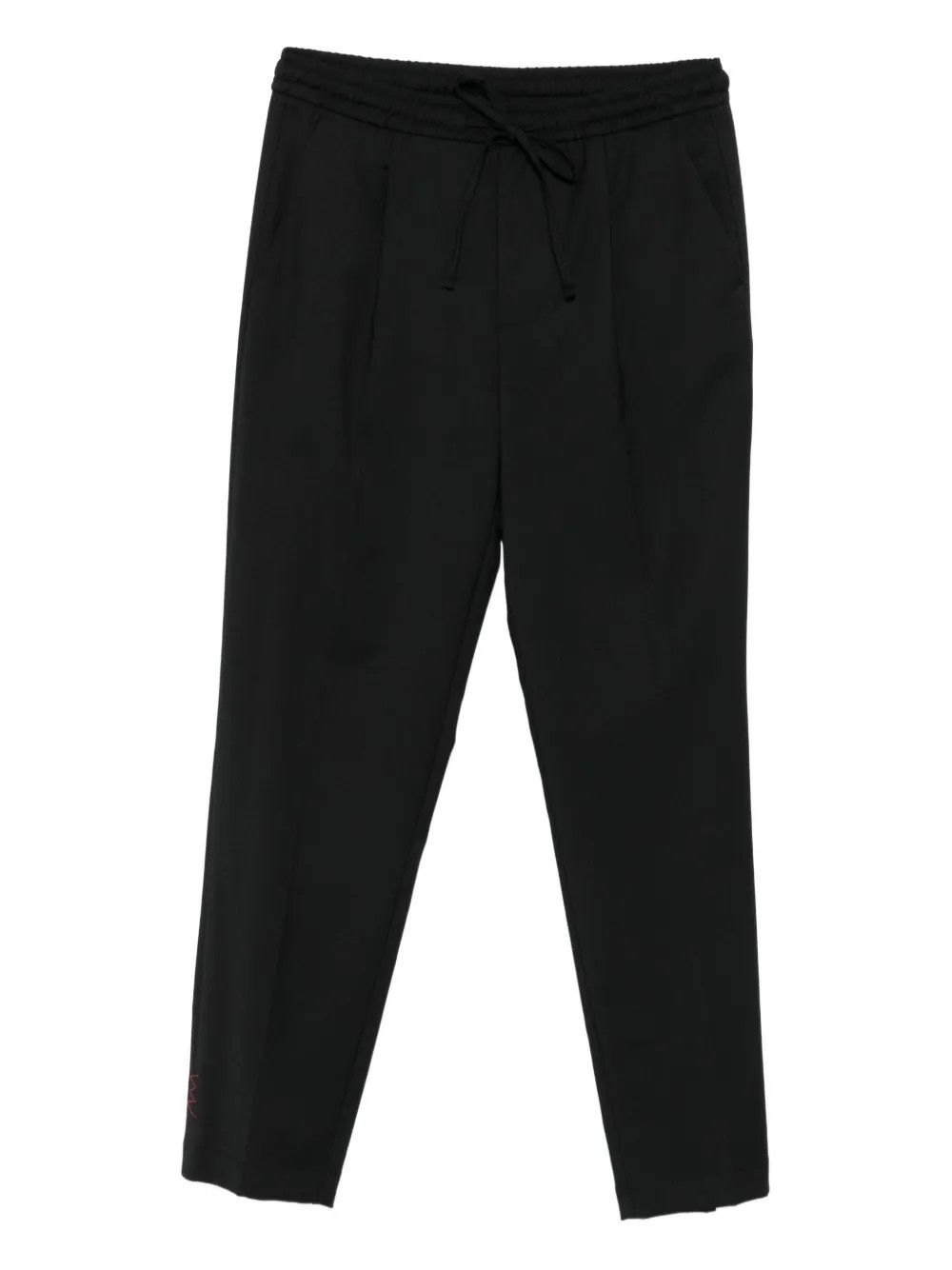 PANTALONE #NERO AMARANTO Trousers B6F0036