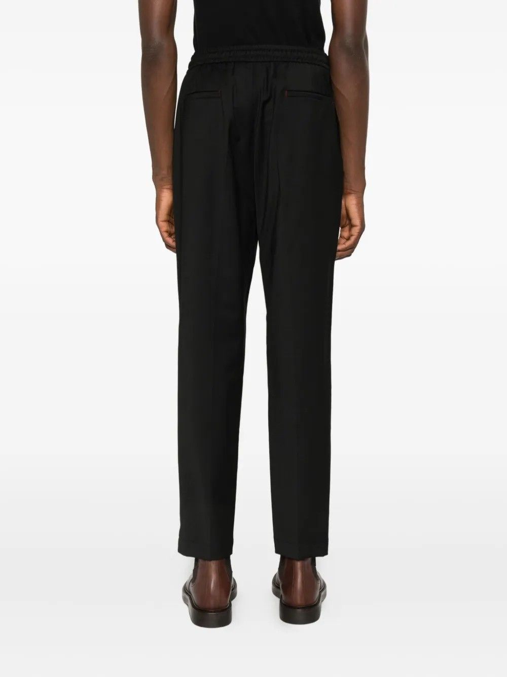 PANTALONE #NERO AMARANTO Trousers B6F0036