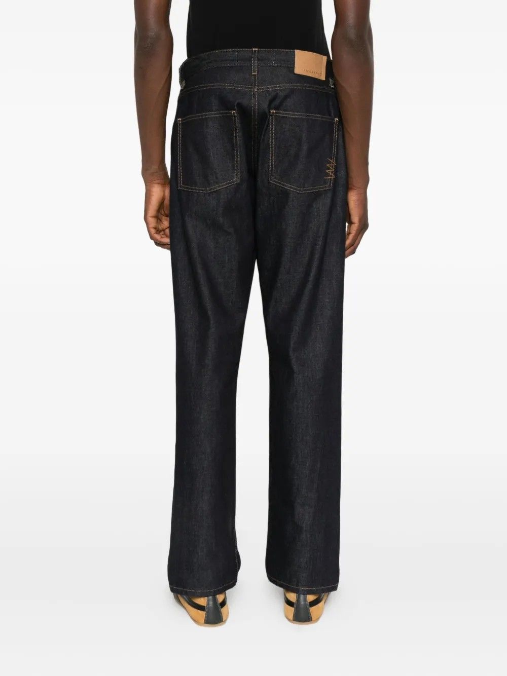 PANTALONE #DENIM RAW AMARANTO Trousers B6F0058
