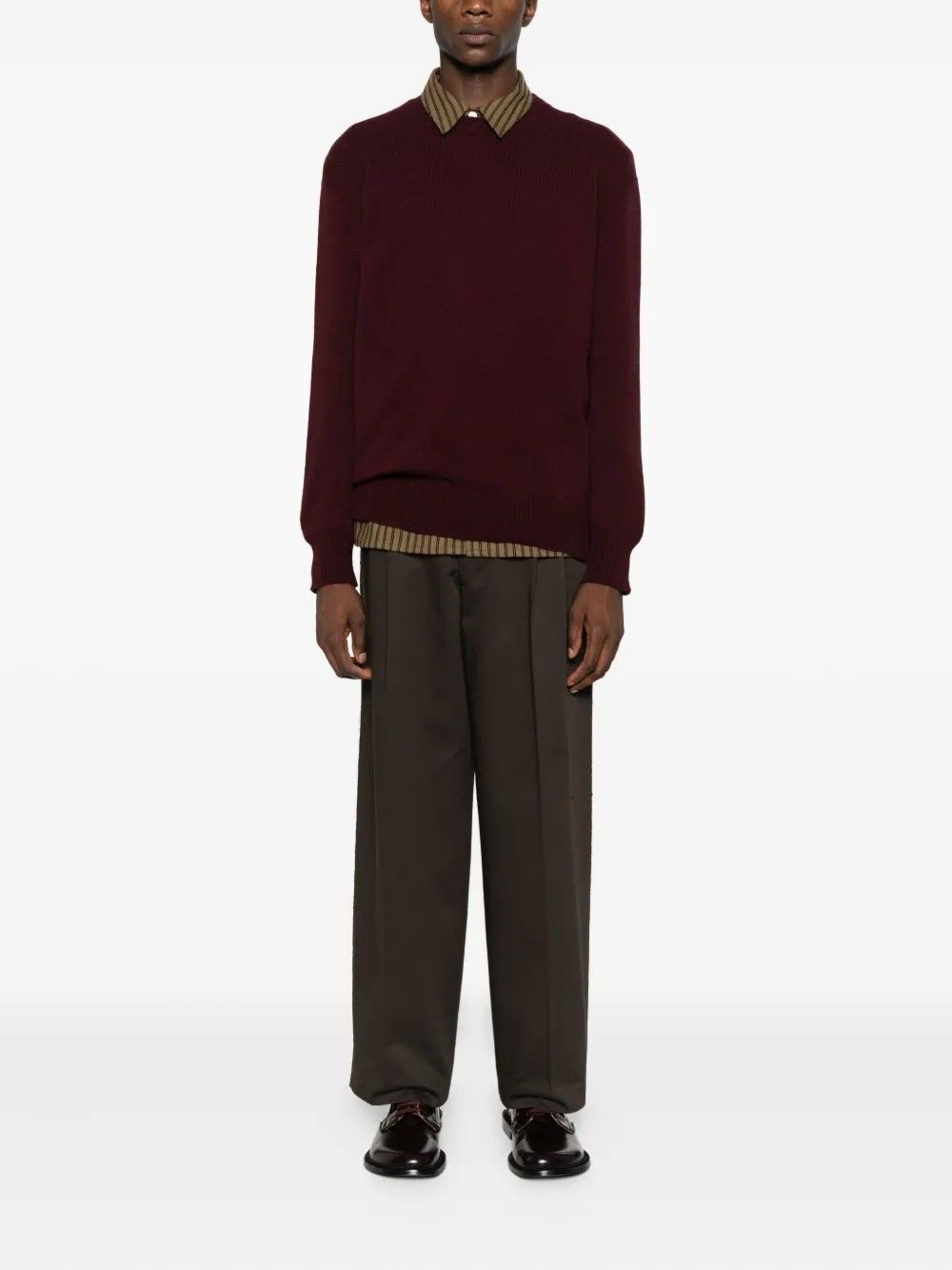 KNITWEAR #MELANZANA AMARANTO Jersey B9F0104