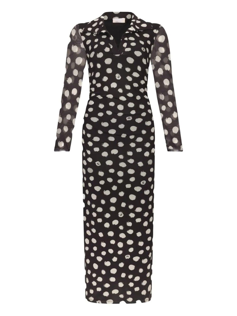 ECS ABITO JERSEY ST. ALL NERO #M9169 LIU JO Vestiti UF5267JS007 M9169