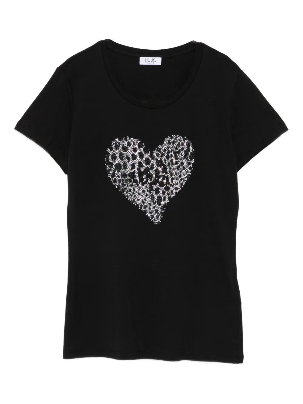 ECS T-SHIRT MODA M/C NERO #M9938 LIU JO T-shirt UF5264JS923 M9938