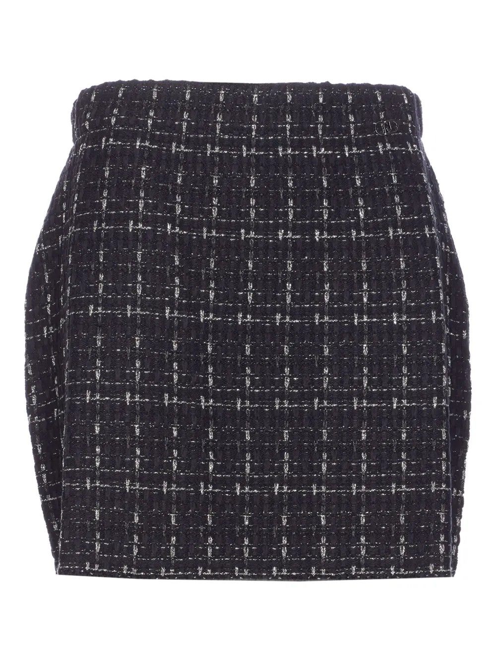 GONNA MAGLIA MINI BLACK METAL FANTASY #P9017 LIU JO Skirt MF5056MA25R P9017