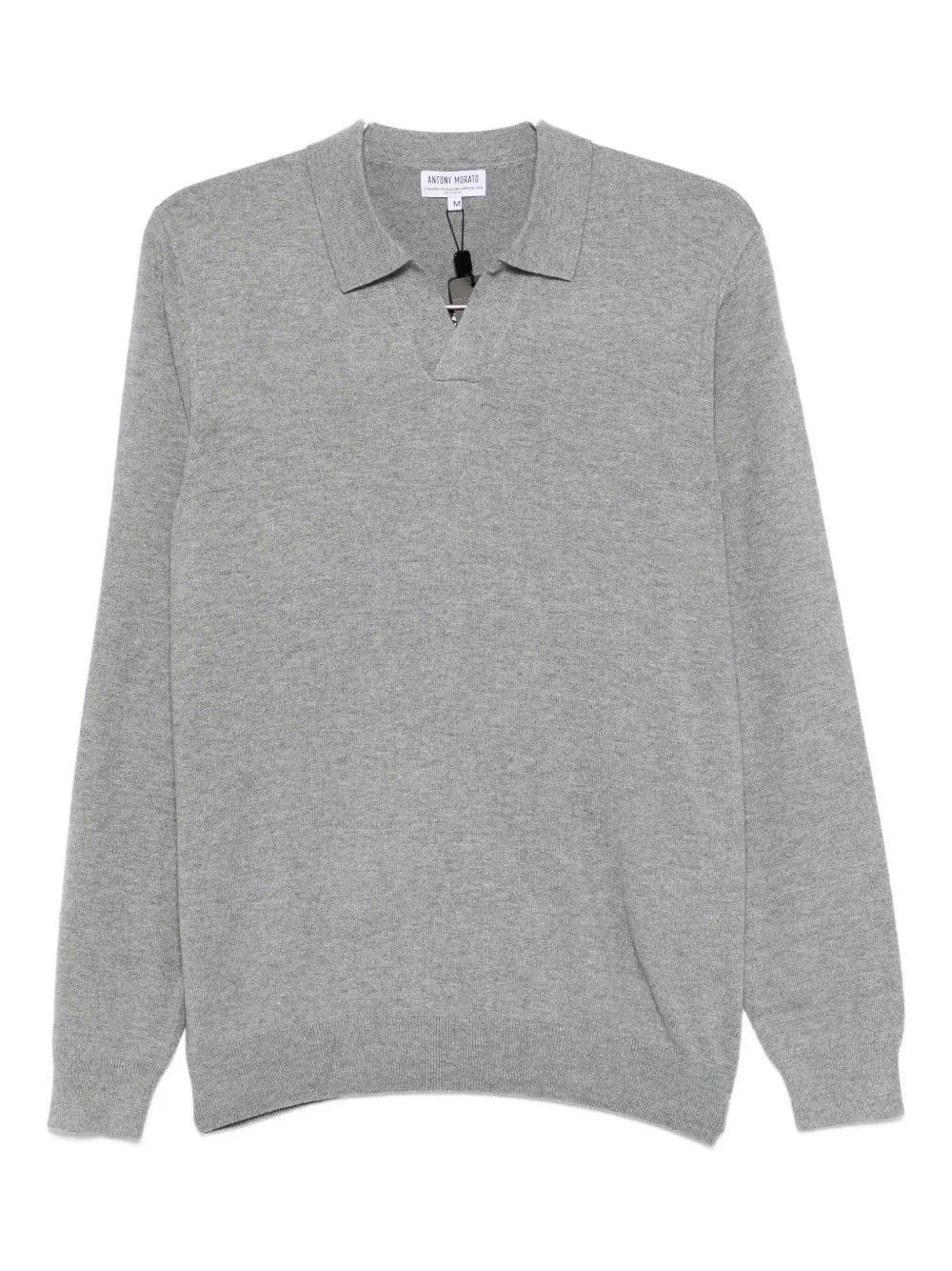 SWEATER REGULAR FIT IN CASHMERE GRIGIO #9005 ANTONY MORATO Jersey MMSW01560 YA200081