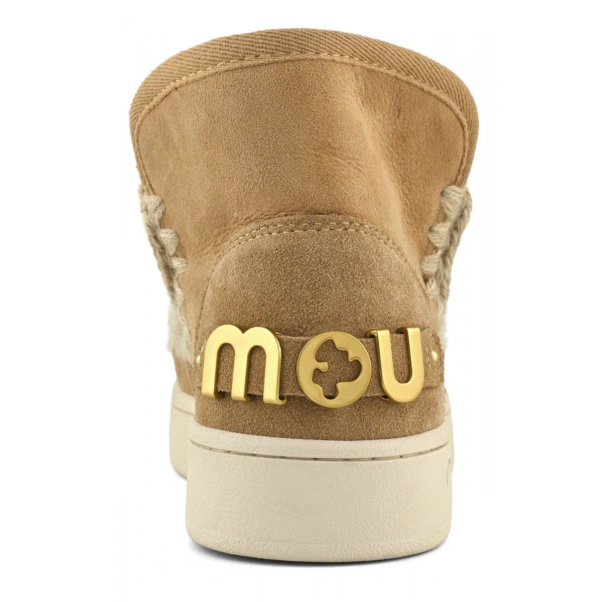 NEW ESKIMO SNEAKERS SUEDE LET #BROWN PEPPER MOU Shoes MU.FW741001A
