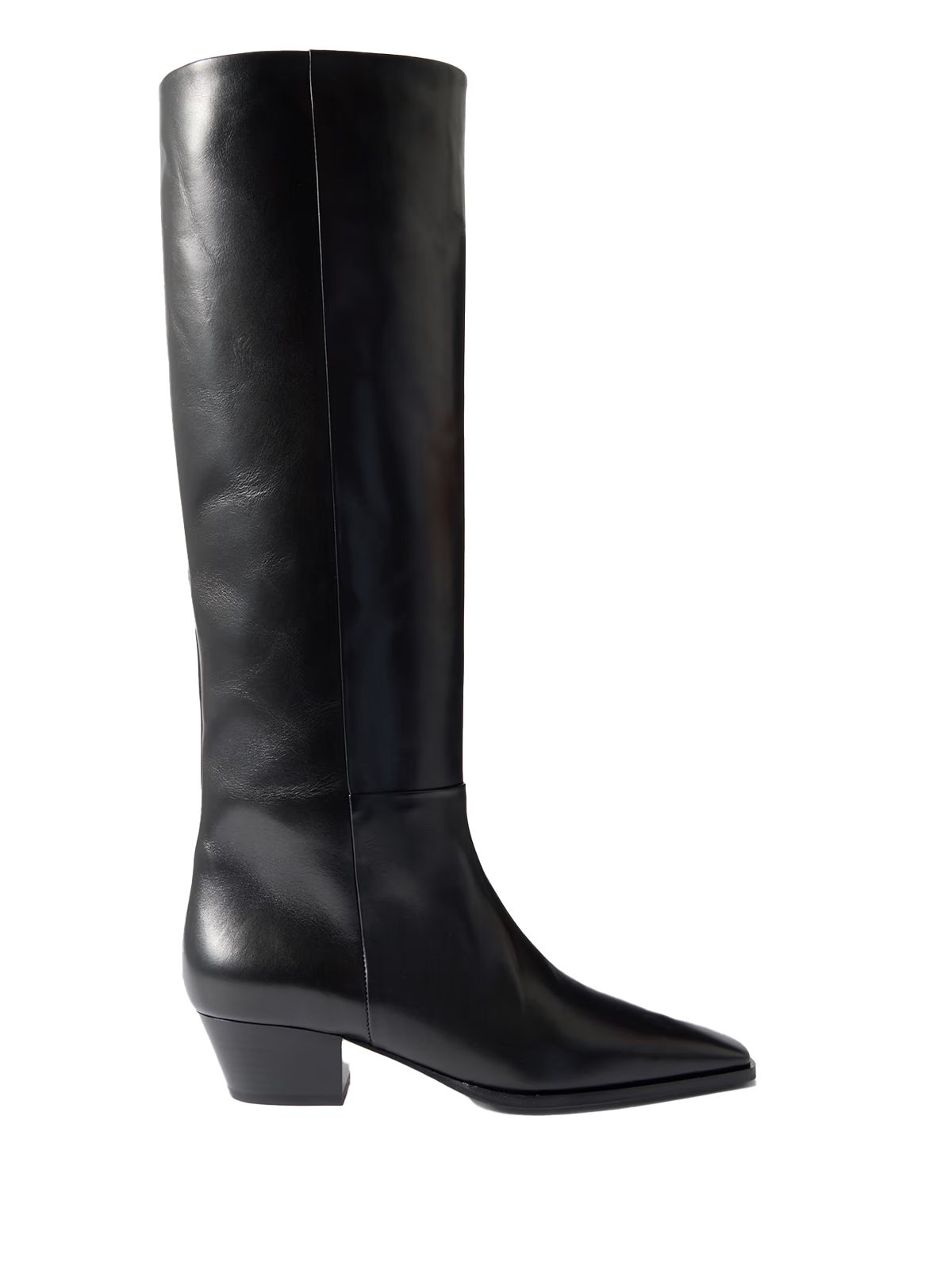 CALF LKEATHER #BLACK AEYDE Scarpe YONDA